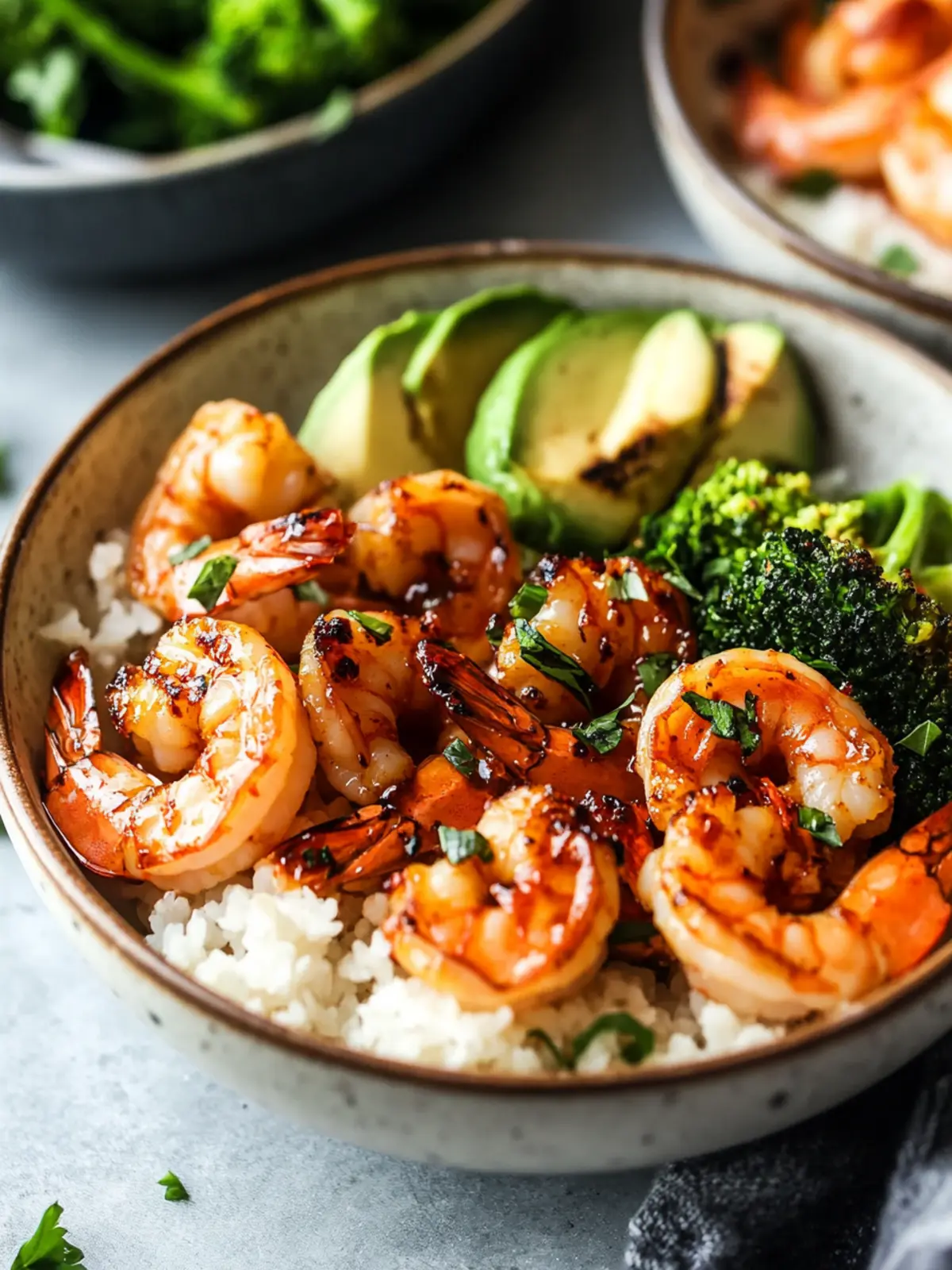 Savory Honey Sriracha Shrimp Bowls for Easy Weeknight Meals 3 Honey Sriracha Shrimp Bowls