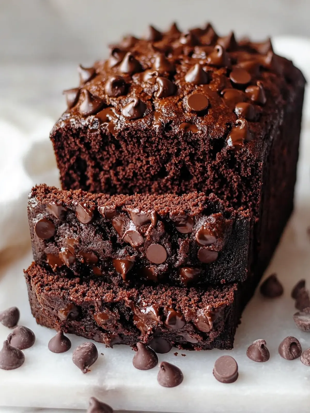 Decadent Double Chocolate Banana Bread That's Easy to Make 4 Double Chocolate Banana Bread