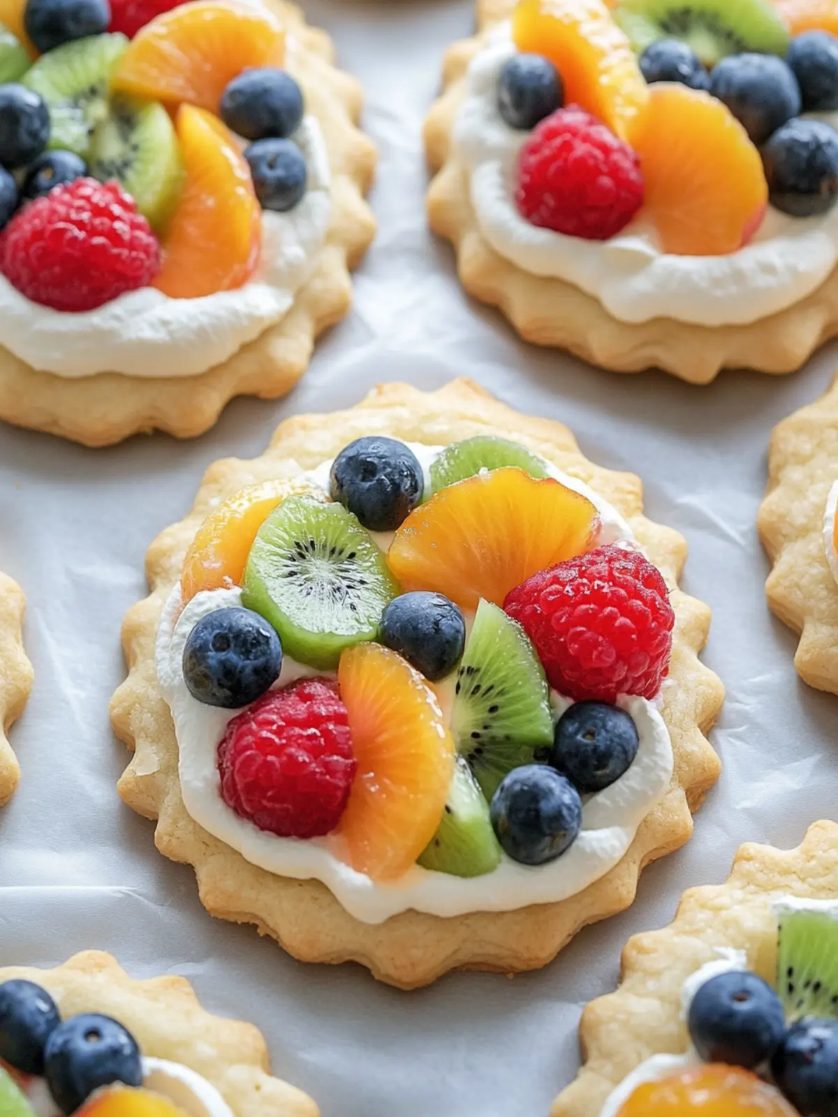 Fruit Pizza Cookies: A Refreshing Twist on a Classic Treat 2 Fruit Pizza Cookies