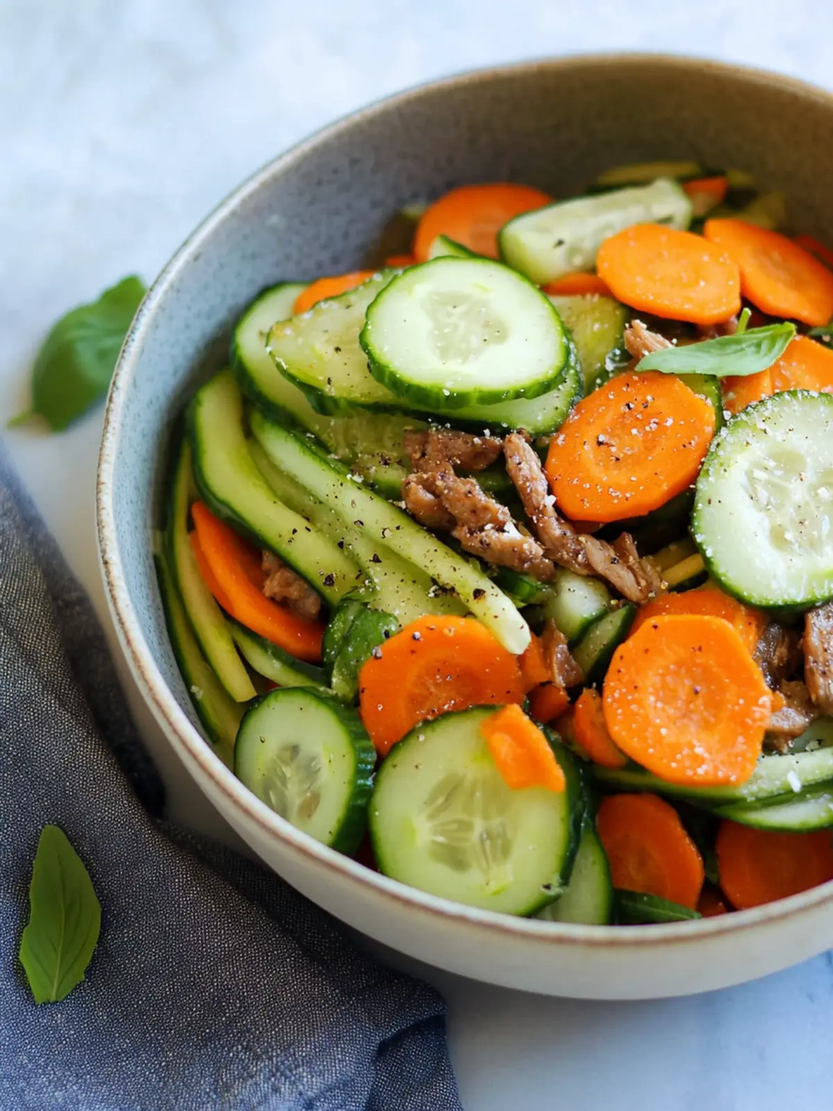 Crisp Carrot and Cucumber Salad: A Refreshing Summer Delight 5 Carrot and Cucumber Salad