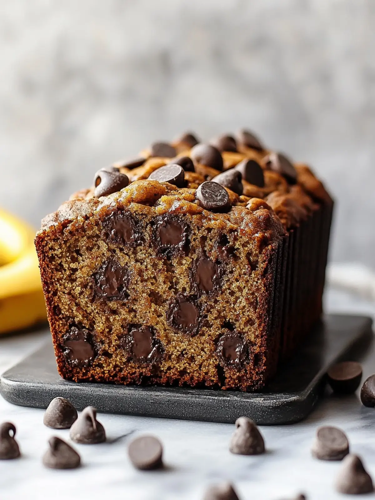 Moist Chocolate Chip Banana Bread That's Irresistibly Good 3 Moist Chocolate Chip Banana Bread