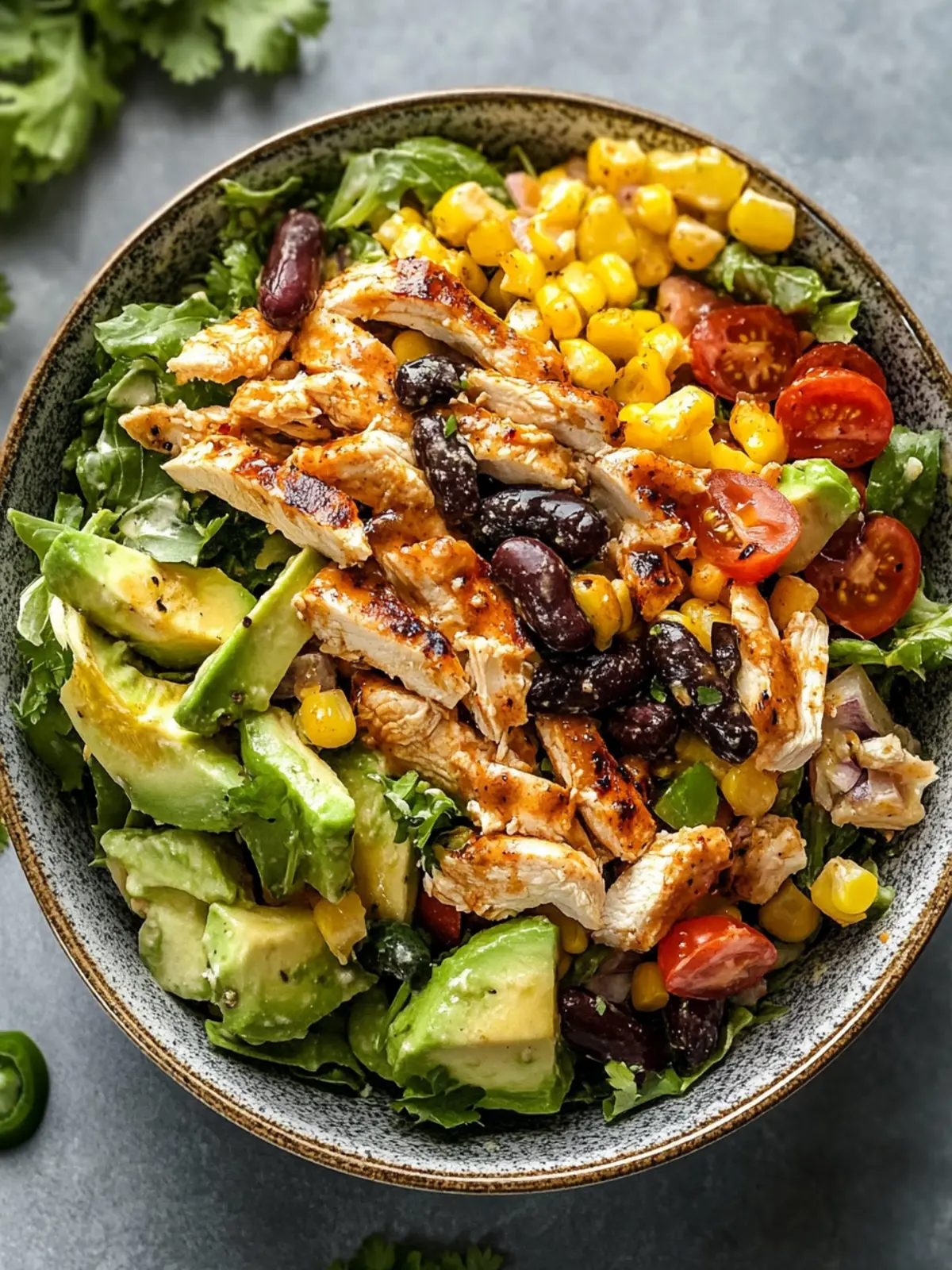Zesty Southwest Chicken Salad to Brighten Your Dinner Table 5 Southwest Chicken Salad