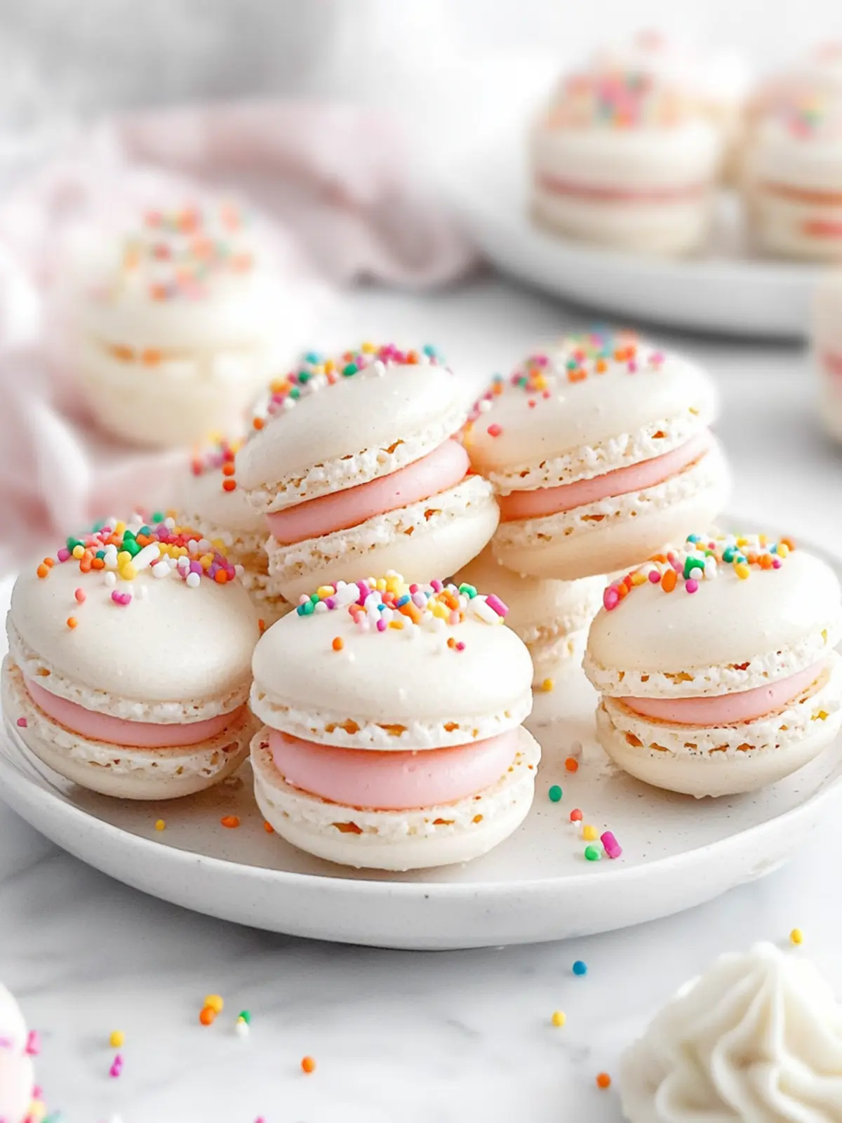 Delicious Birthday Cake Macarons That Wow Every Celebration 5 Birthday Cake Macarons