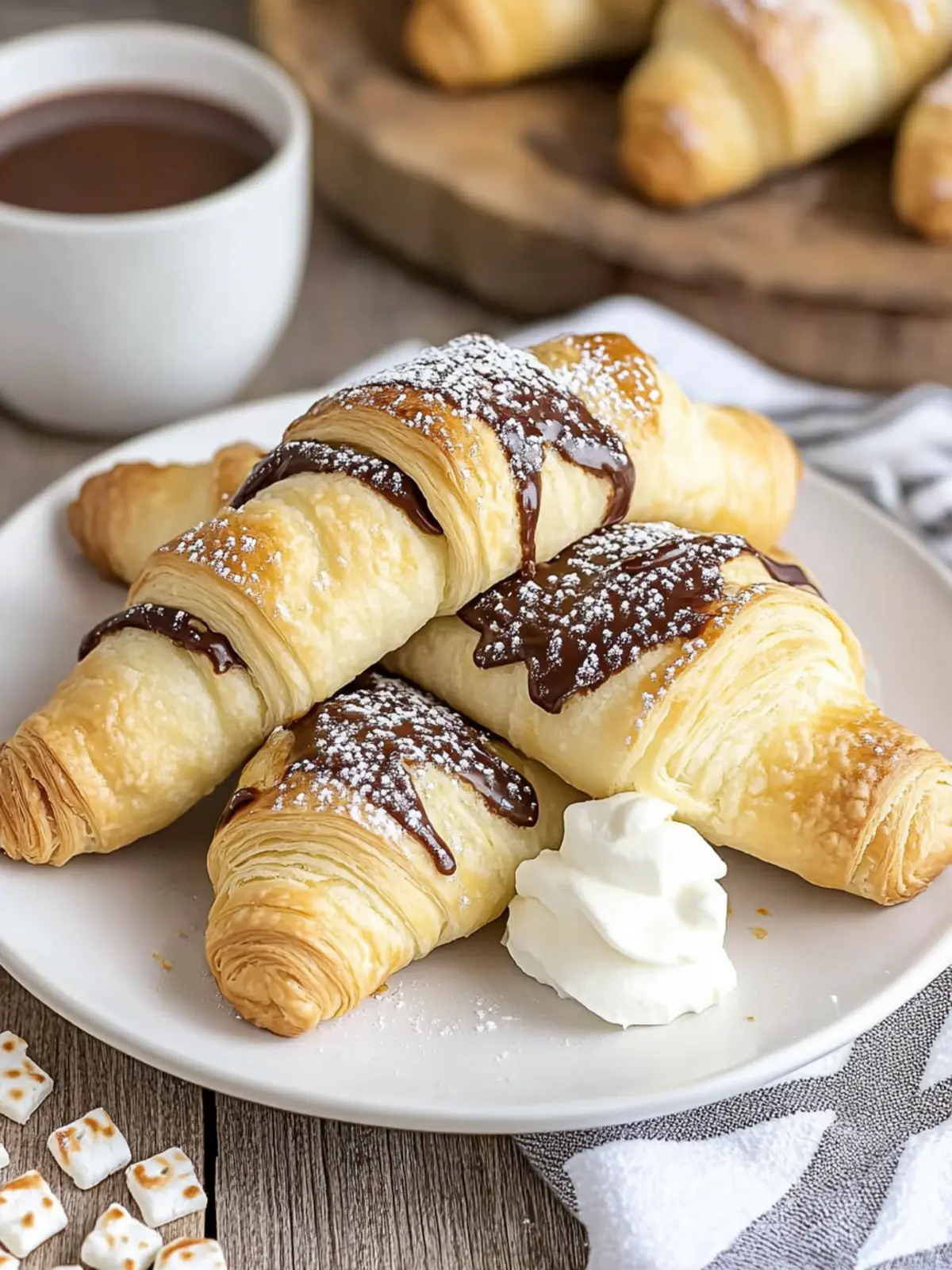 S’mores Crescent Rolls: Easy Summer Bliss in Every Bite 4 S’mores Crescent Rolls