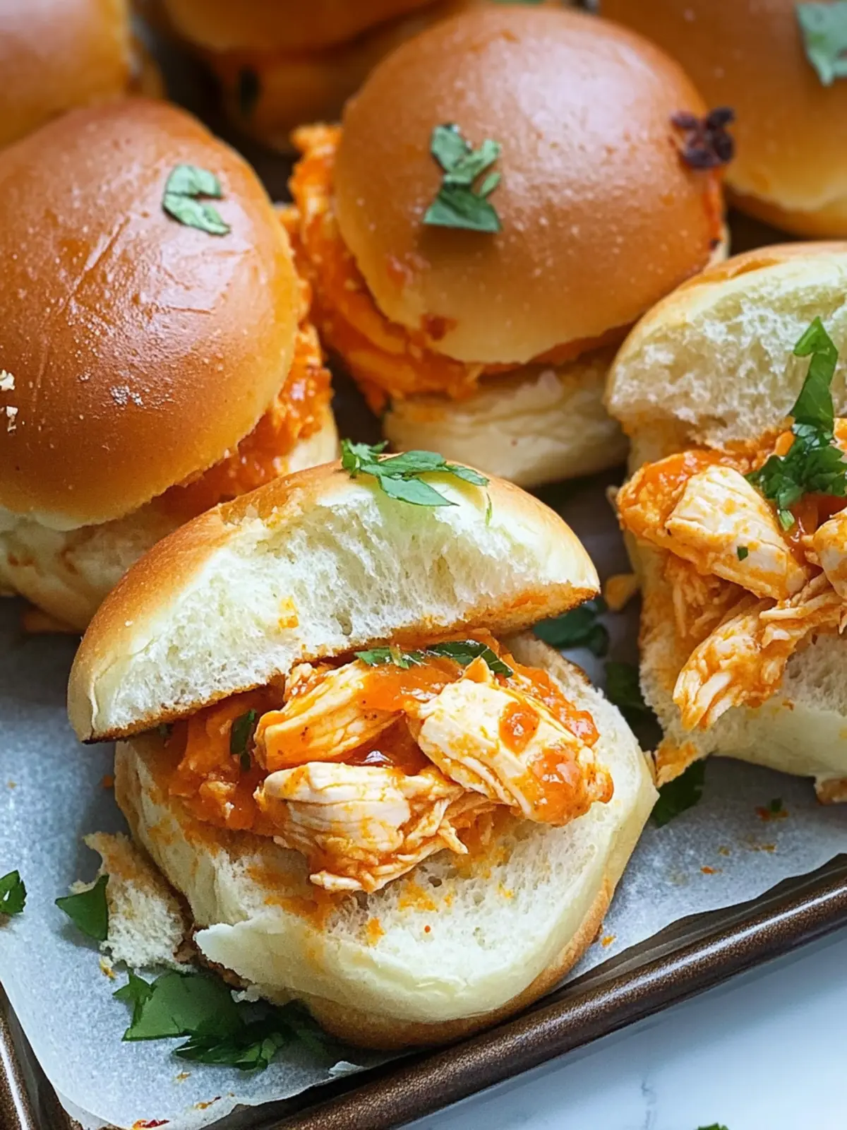 Irresistible Spicy Buffalo Chicken Sliders You’ll Love 5 Spicy Buffalo Chicken Sliders