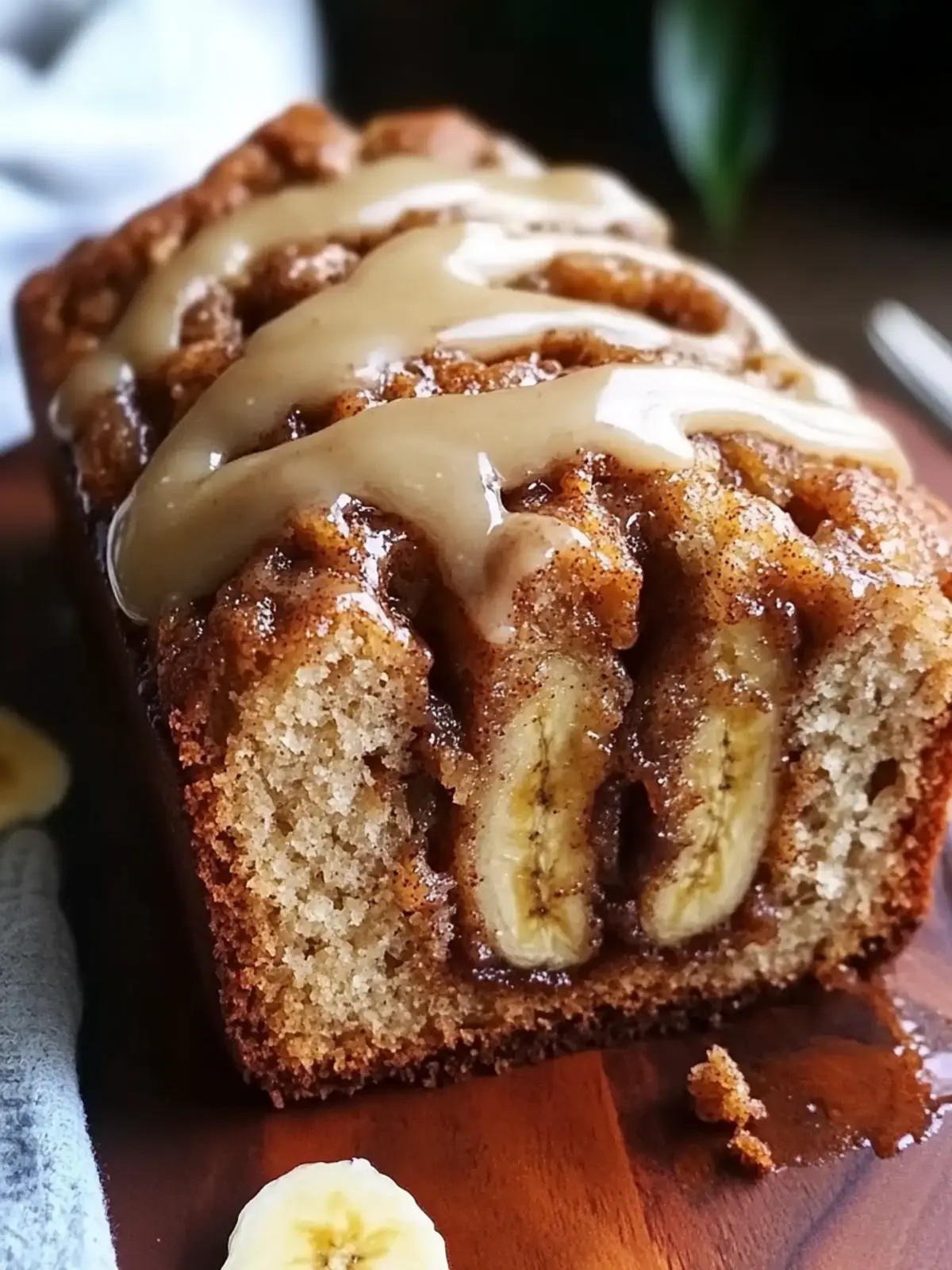 Cinnamon Roll Banana Bread - Your New Favorite Sweet Treat 2 Cinnamon Roll Banana Bread