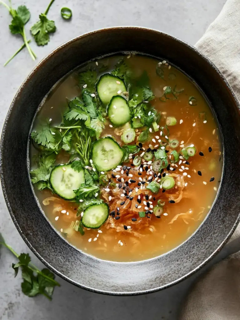 Ginger Miso Brothy Soup