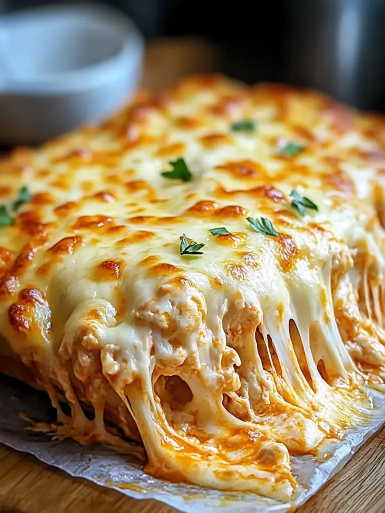 Buffalo Chicken Cheese Bake