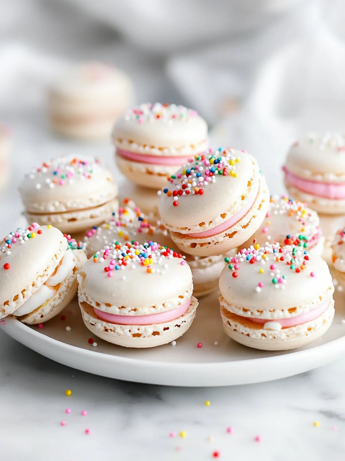Delicious Birthday Cake Macarons That Wow Every Celebration 3 Birthday Cake Macarons