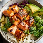 Honey Glazed Salmon Bowl: Your Quick, Healthy Dinner Delight 6 Honey Glazed Salmon Bowl