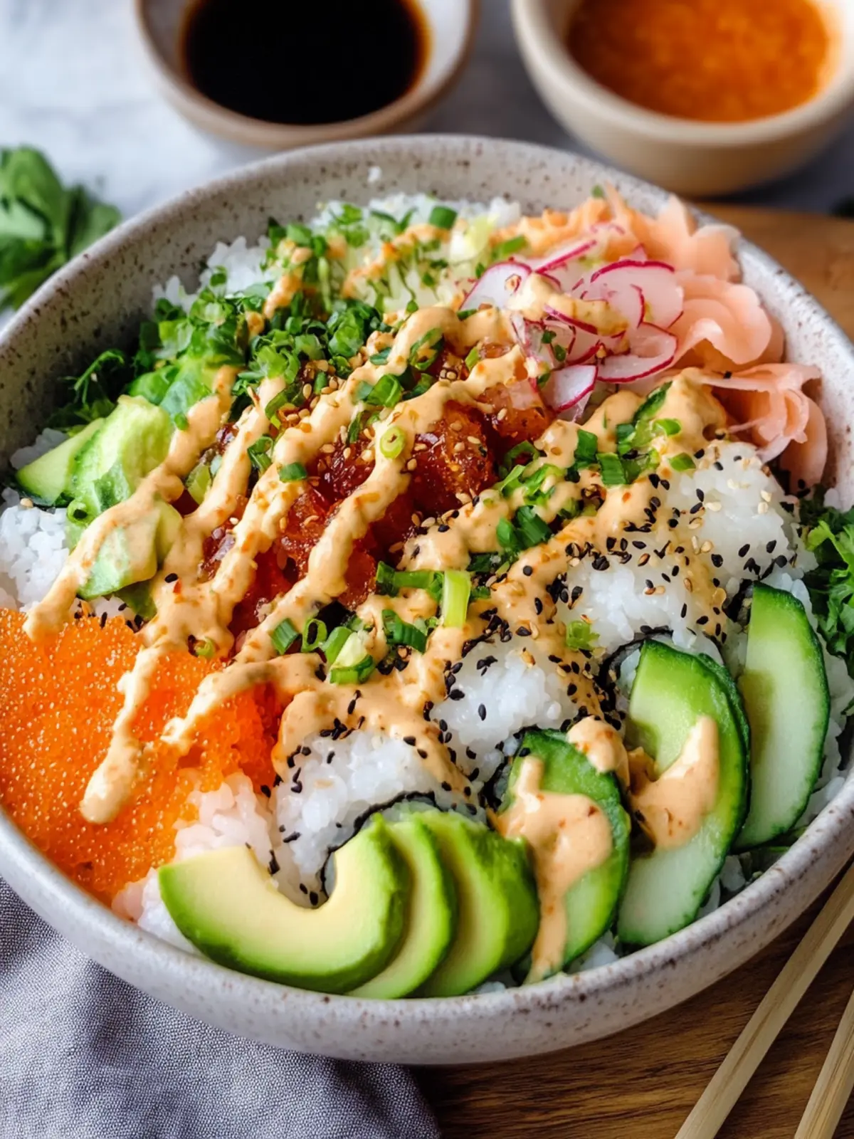 Delicious Crunch Roll Sushi Bowl: A Fun Twist for Dinner Nights 5 Crunch Roll Sushi Bowl