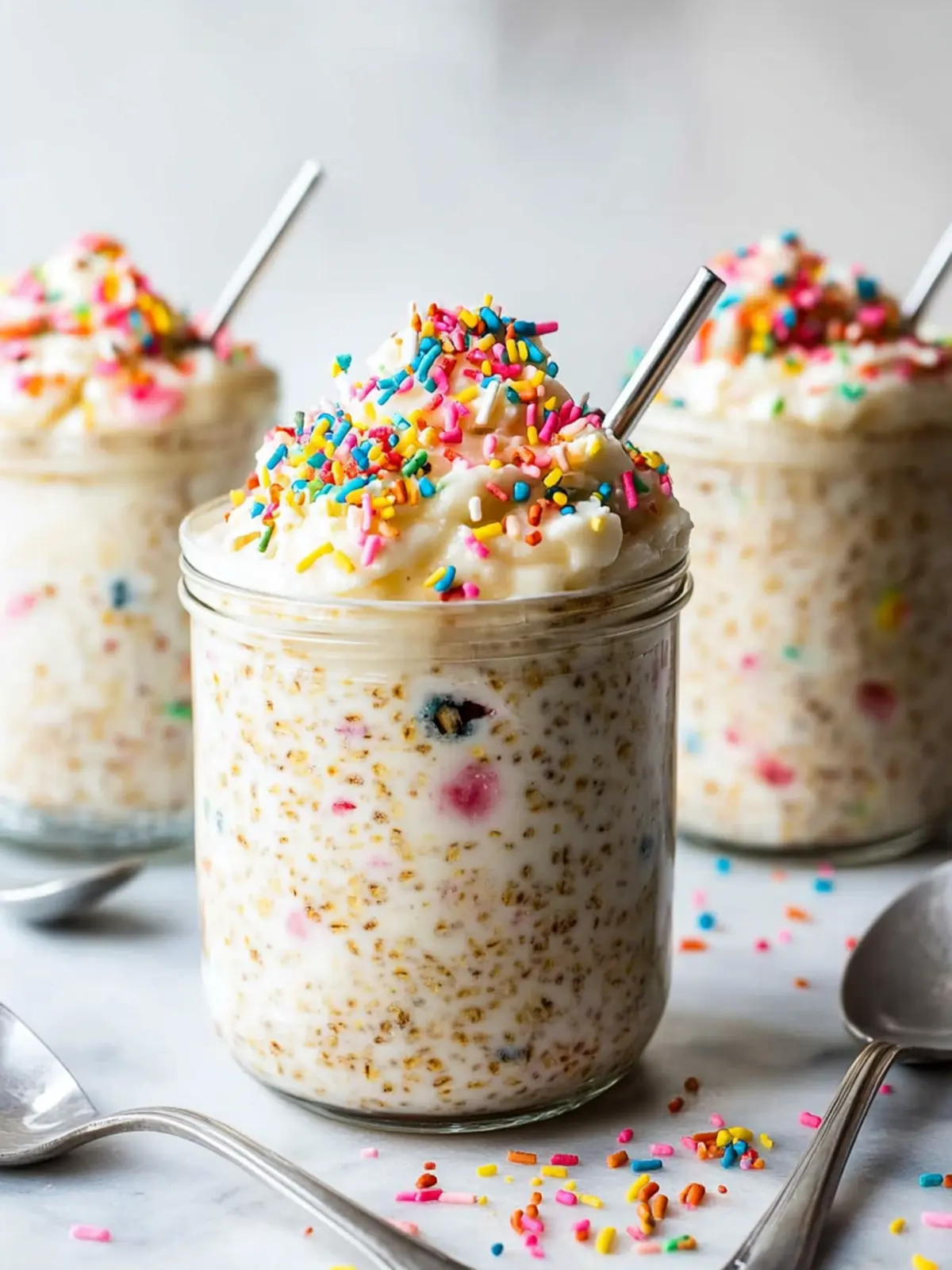 Birthday Cake Overnight Oats for a Sweet Morning Boost 4 Birthday Cake Overnight Oats