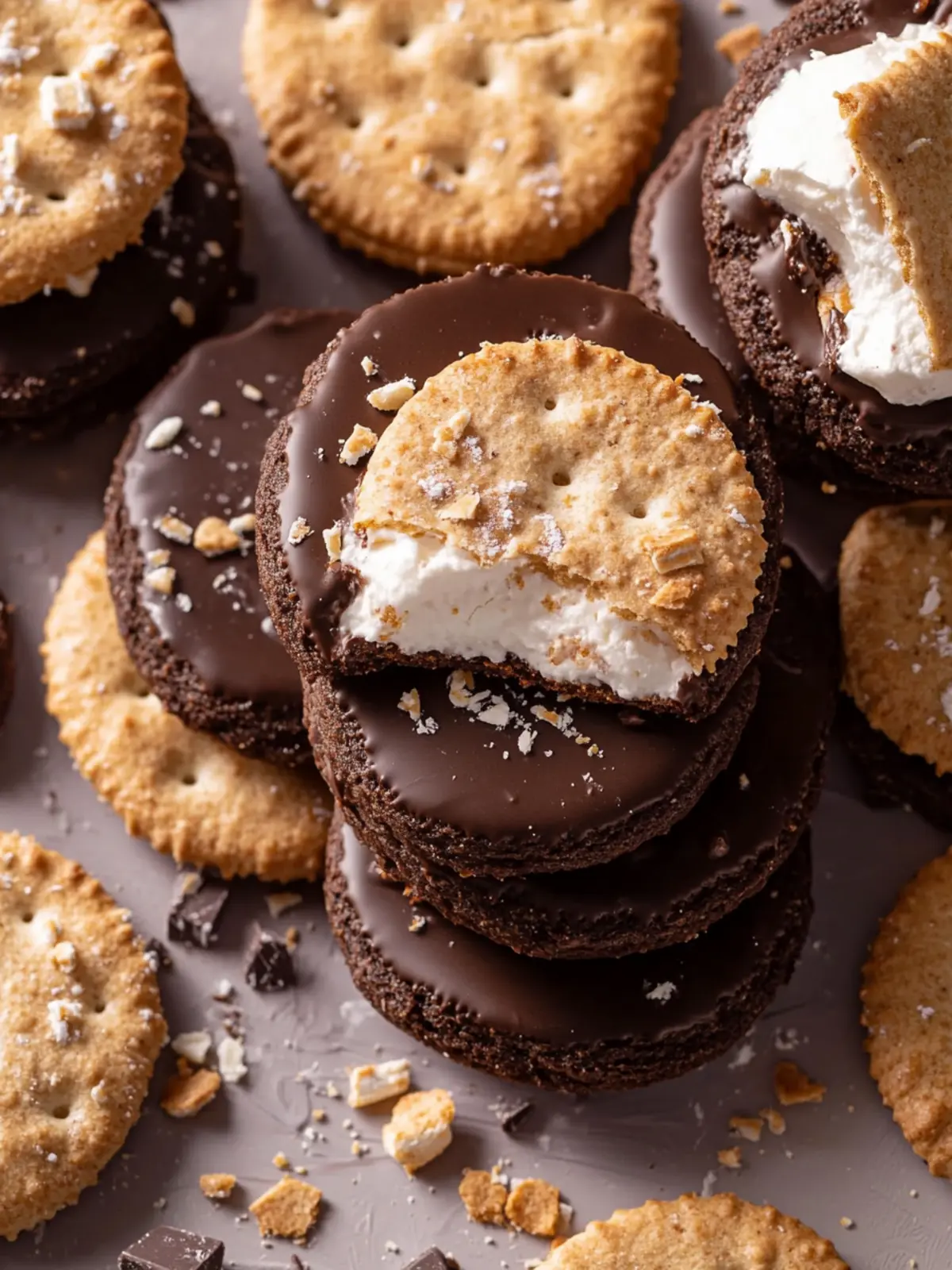 S’mores Cracker Cookies: No-Bake Delight for Your Sweet Tooth 3 S’mores Cracker Cookies