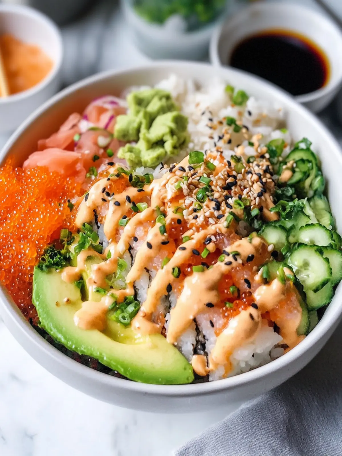 Delicious Crunch Roll Sushi Bowl: A Fun Twist for Dinner Nights 2 Crunch Roll Sushi Bowl
