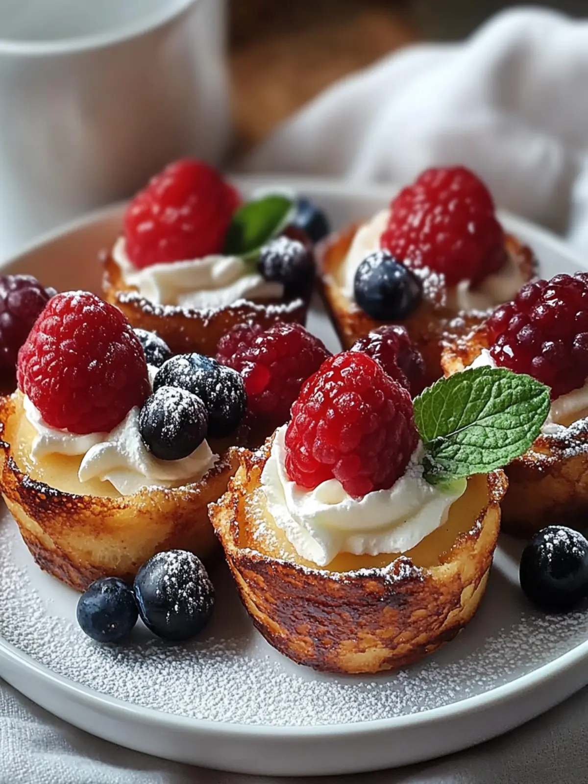 Mouthwatering French Toast Cups for Breakfast Bliss 3 French Toast Cups