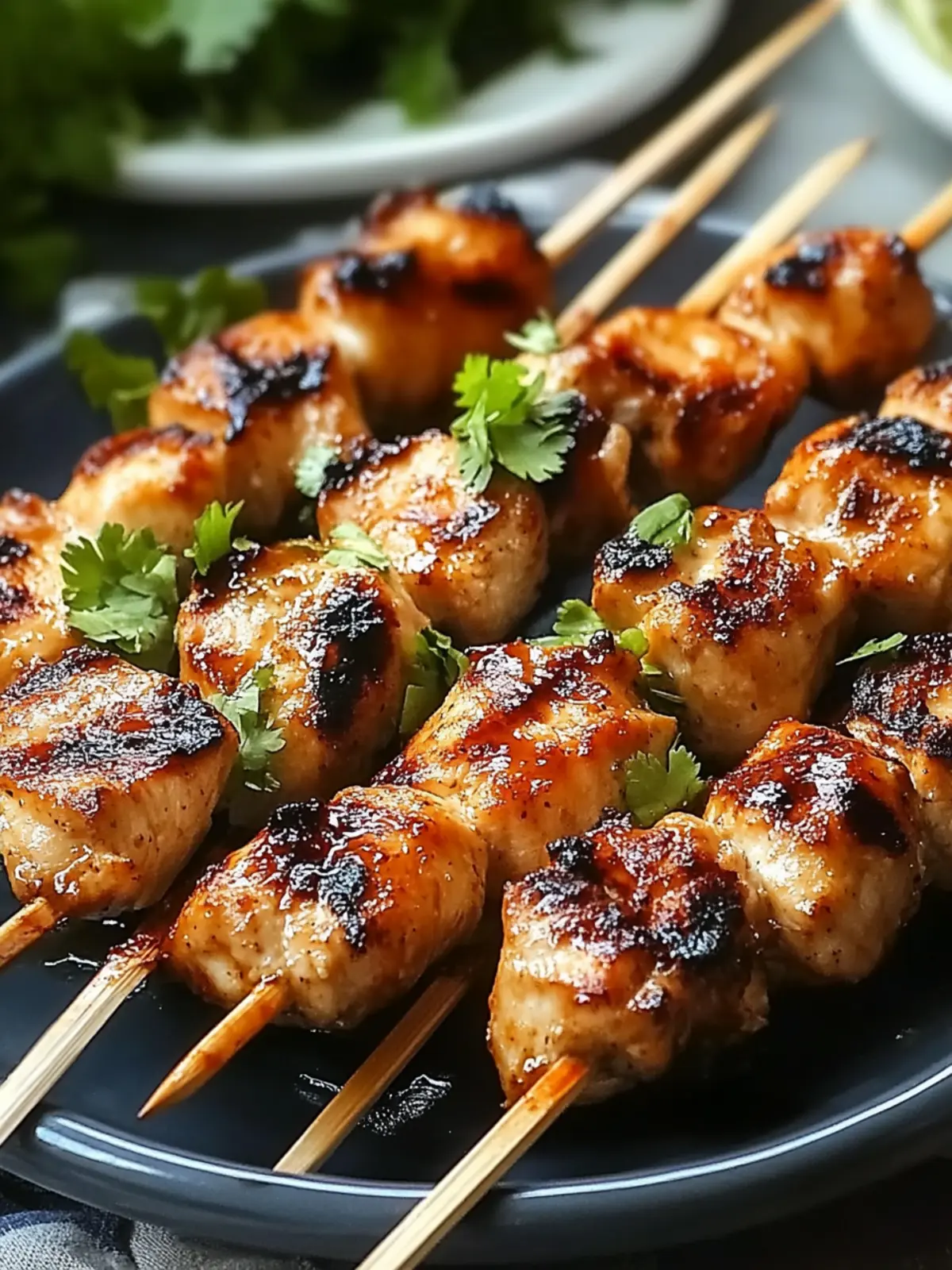 Tropical Grilled Thai Coconut Chicken Skewers for Easy Summer Feasts 3 Tropical Grilled Thai Coconut Chicken Skewers