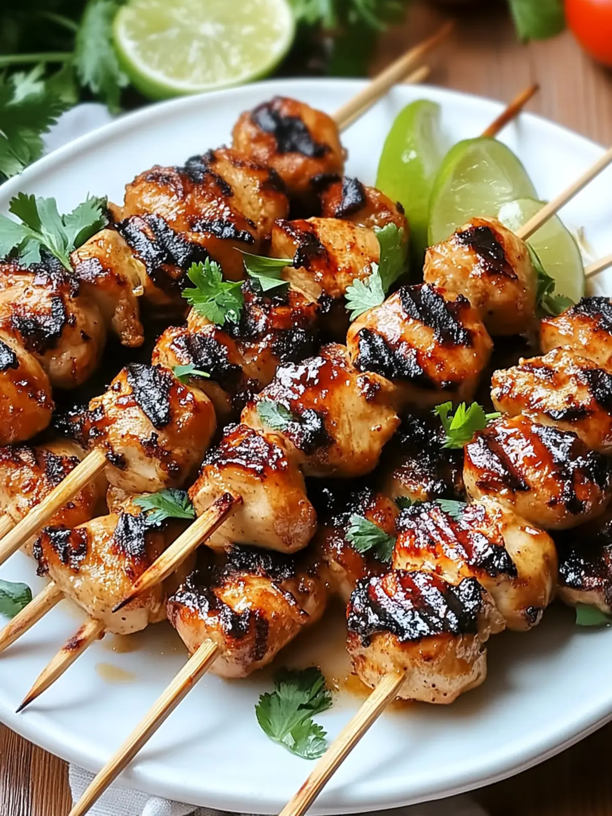 Tropical Grilled Thai Coconut Chicken Skewers for Easy Summer Feasts 4 Tropical Grilled Thai Coconut Chicken Skewers
