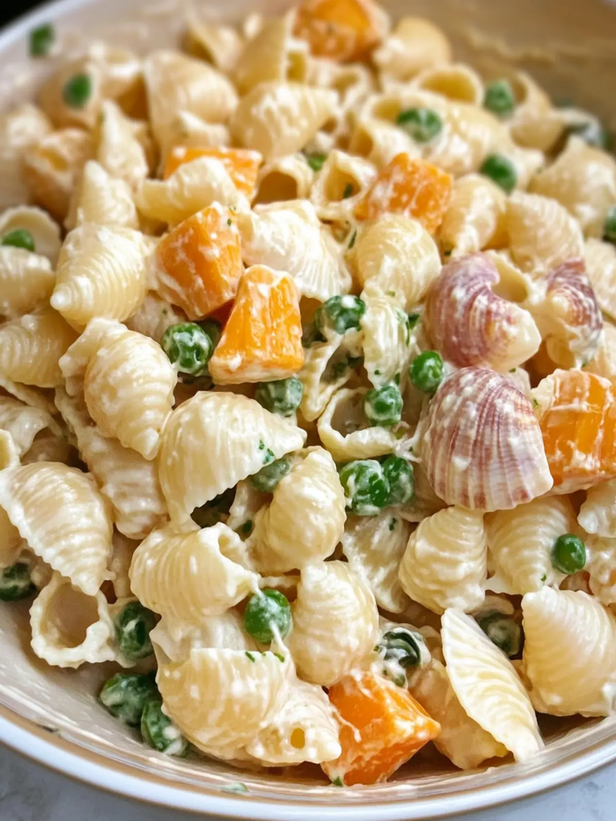 Moana Hawaiian Seashell Pasta Salad That's a Party Showstopper 5 Moana Hawaiian Seashell Pasta Salad