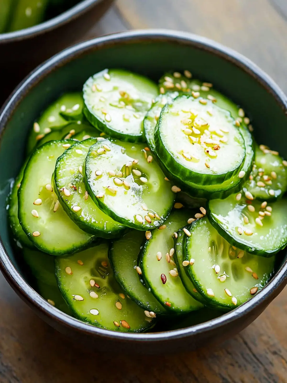 Refreshing Sunomono: Zesty Japanese Cucumber Salad Delight 3 Sunomono (Japanese Cucumber Salad)