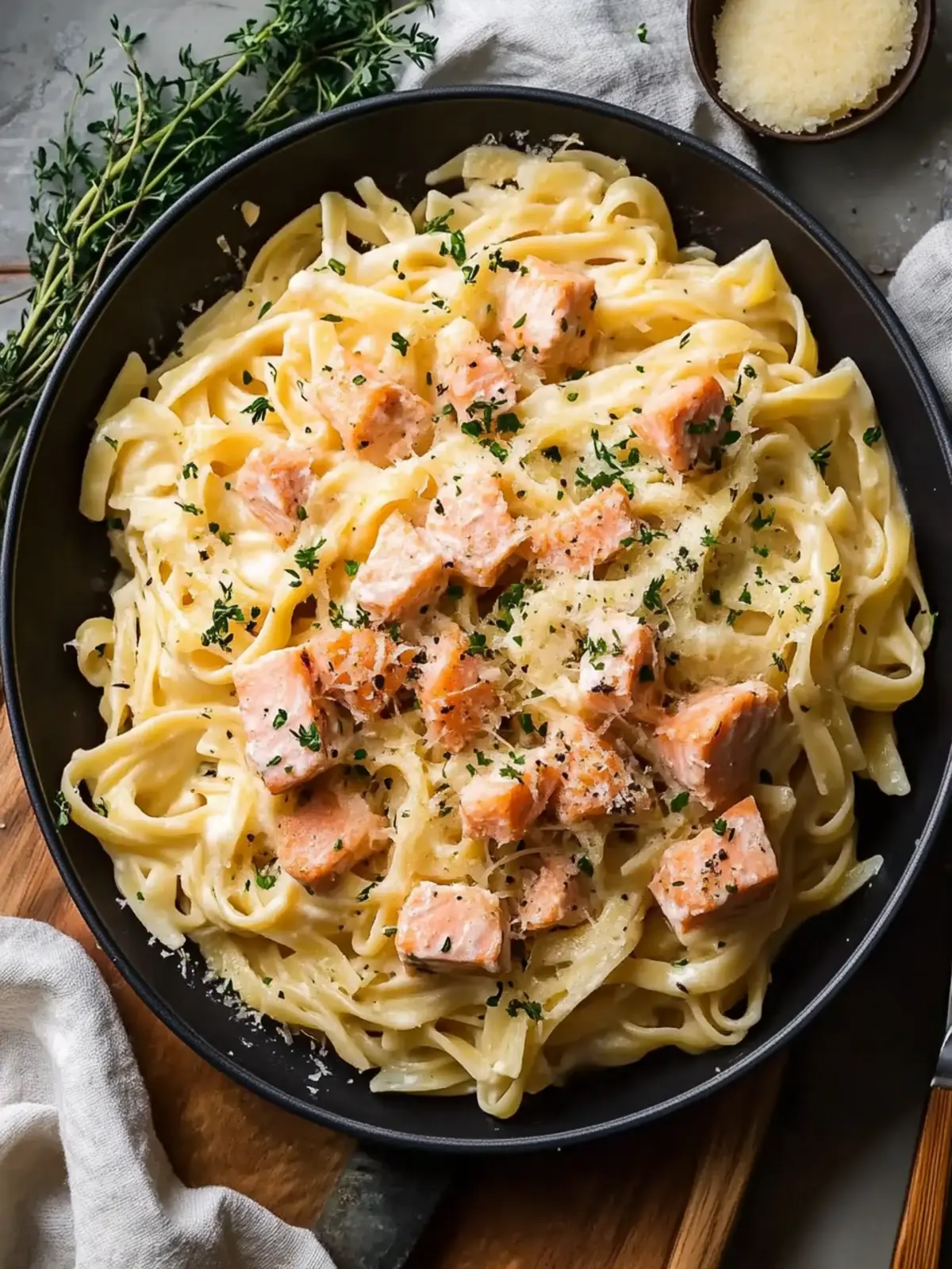 Light and Flavorful Tasty Salmon Pasta in Just 30 Minutes 4 Tasty Salmon Pasta