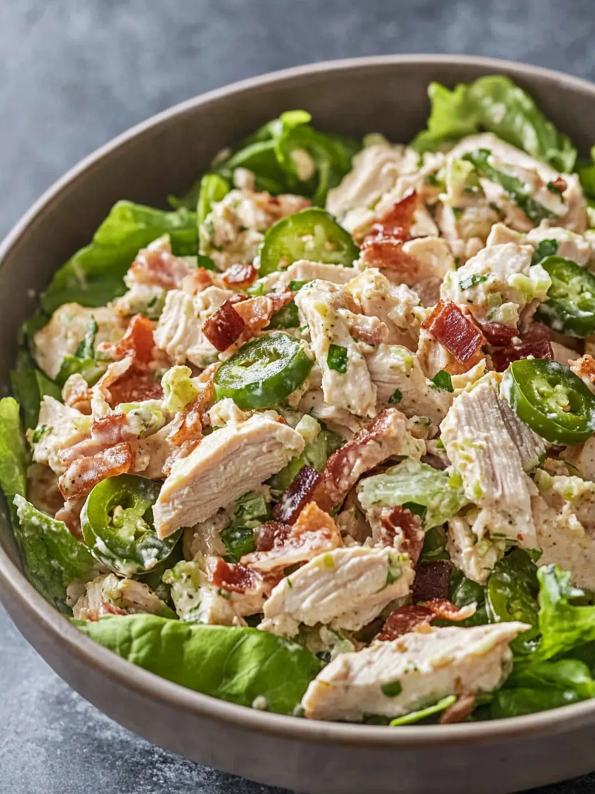 Jalapeño Popper Chicken Salad That'll Spice Up Your Meals 4 Jalapeño Popper Chicken Salad