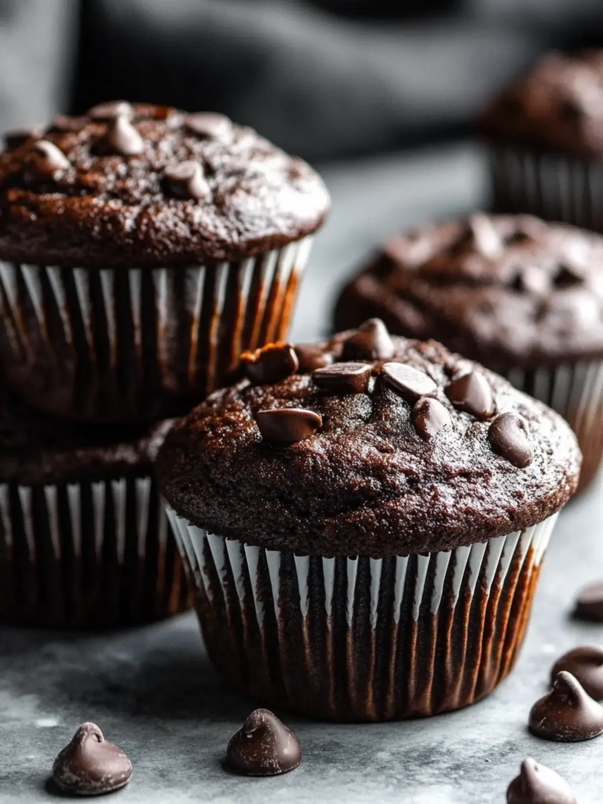 Double Chocolate Banana Muffins That Will Melt Your Heart 5 Double Chocolate Banana Muffins