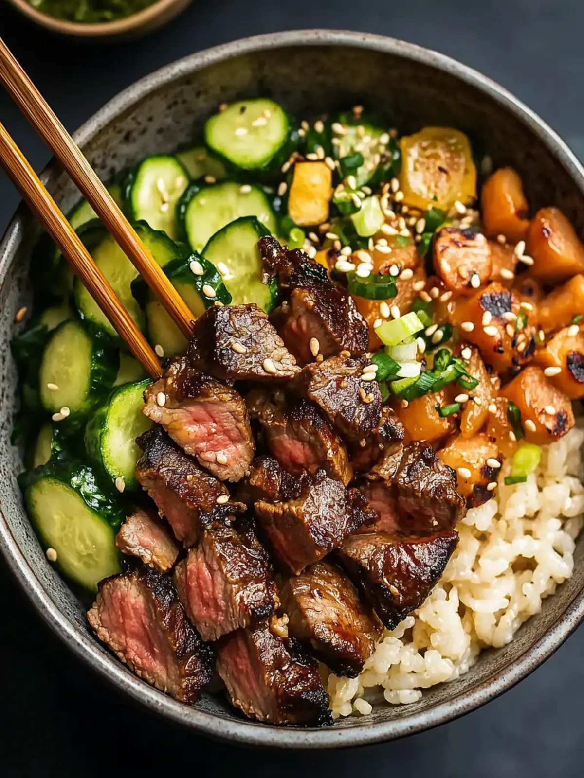 Savor Hibachi Steak Bowls: A Quick Weeknight Delight 3 Hibachi Steak Bowls