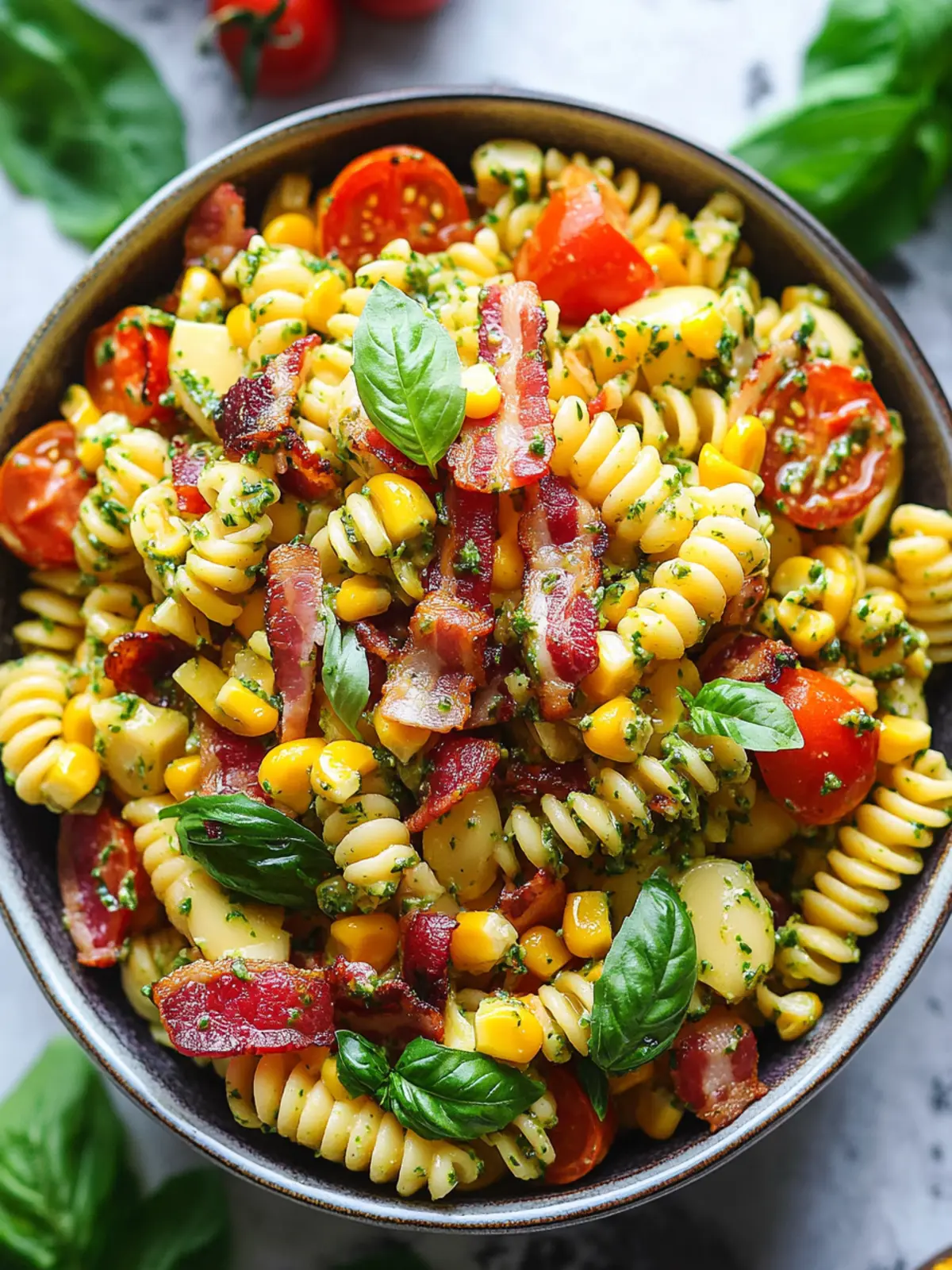 Corn Pasta Salad with Bacon: A Creamy Summer Delight 5 Corn Pasta Salad with Bacon