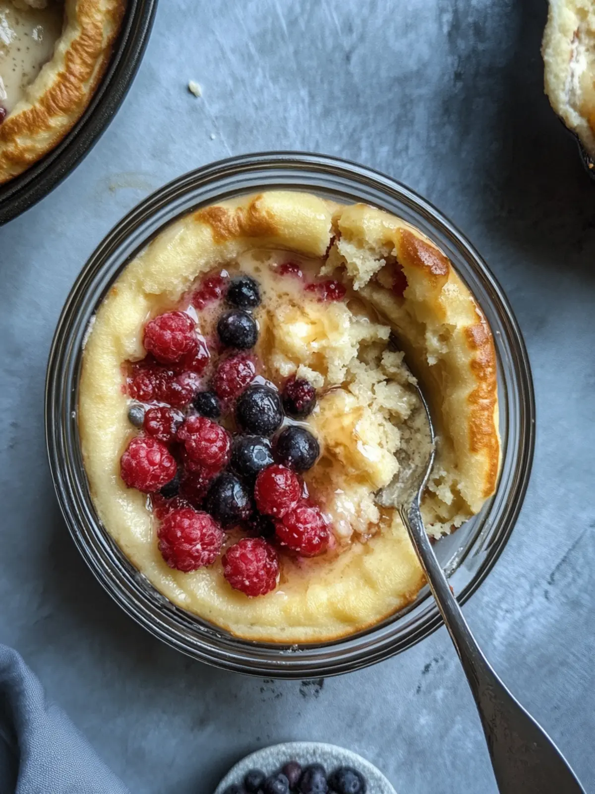 Wake Up to Baked Protein Pancake Bowls for a Energizing Start 3 Baked Protein Pancake Bowls