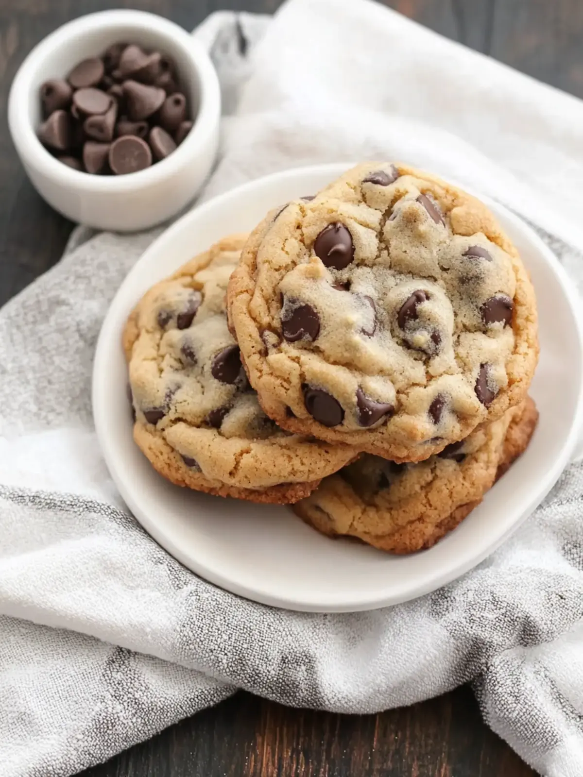 Big Fat Honey-Sweetened Chocolate Chip Cookies to Love 2 Big Fat Honey-Sweetened Chocolate Chip Cookies