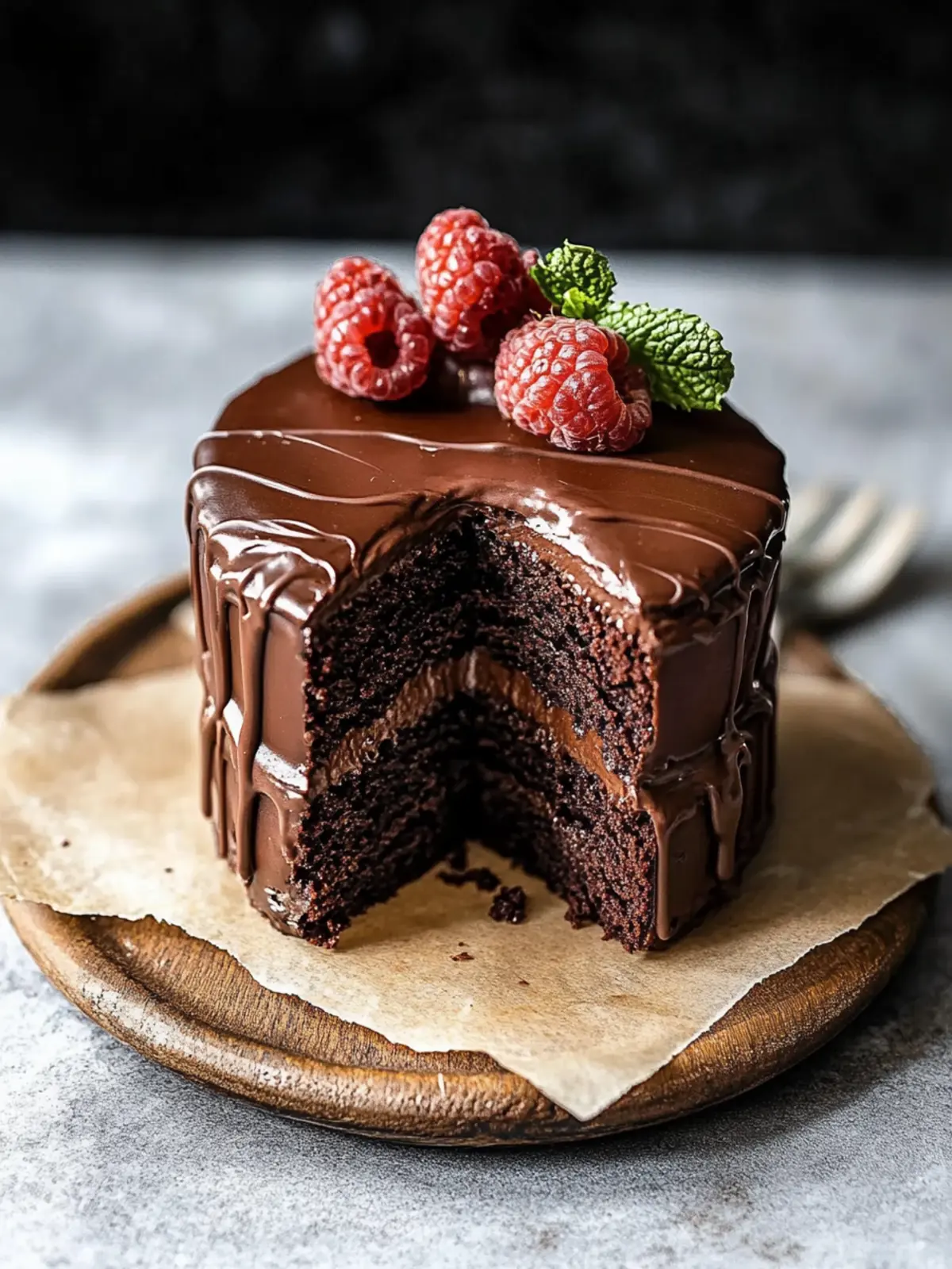 Irresistible Small Chocolate Cake for Any Celebration 5 Small Chocolate Cake
