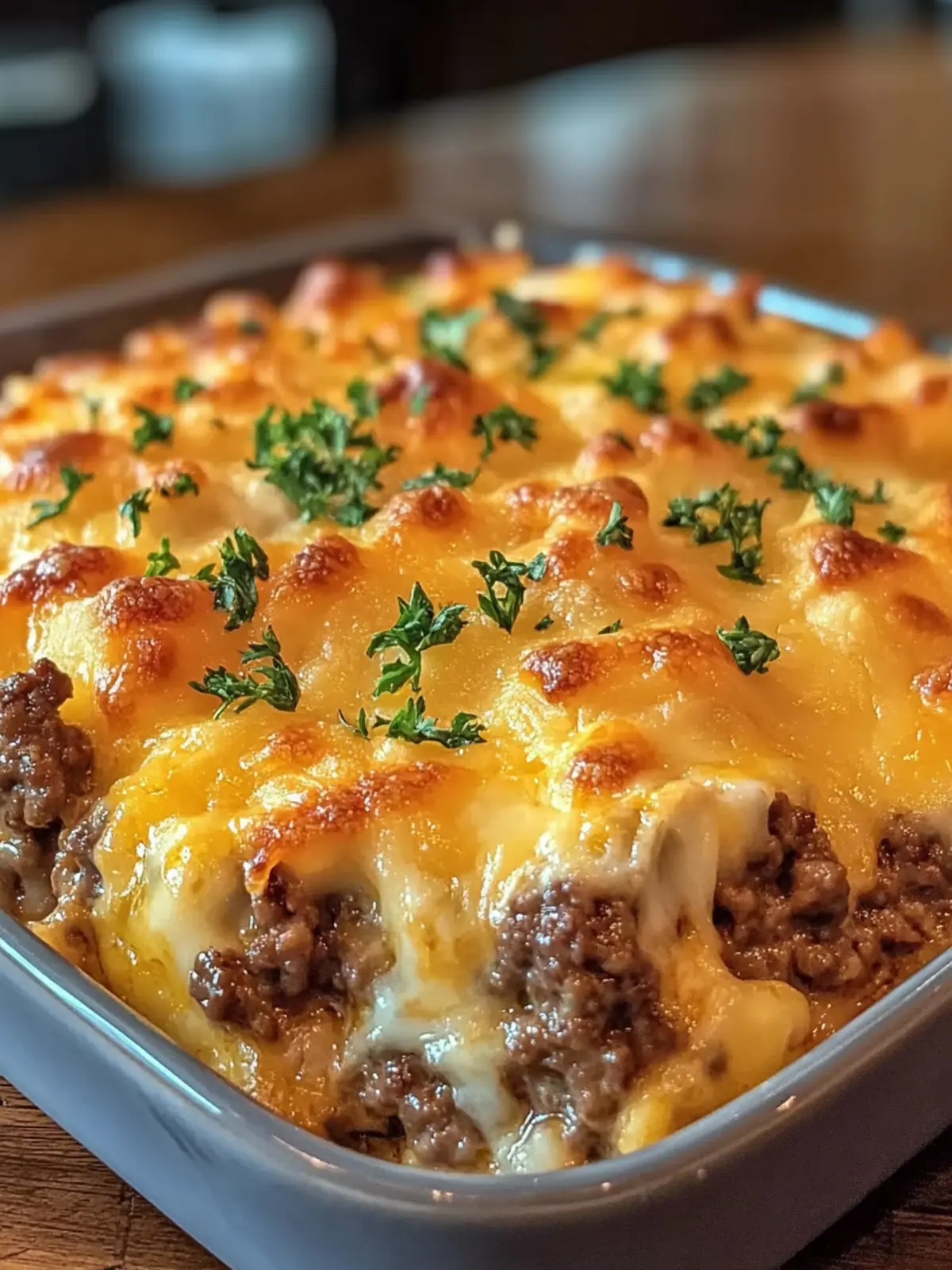Cheddar Bay Hamburger Casserole: Quick Comfort for Busy Nights 5 Cheddar Bay Hamburger Casserole