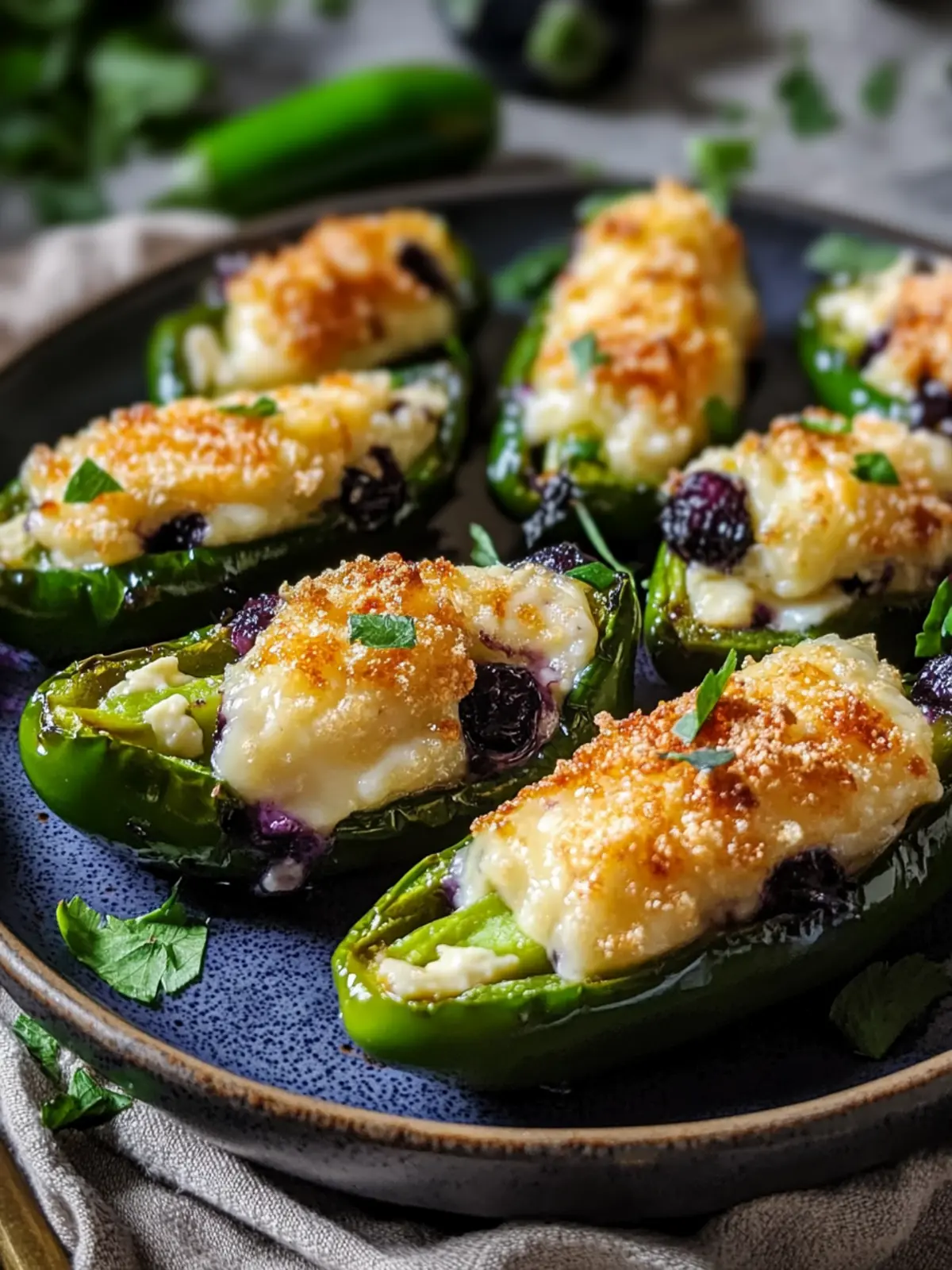 Blueberry Brie Jalapeño Poppers That Wow Every Bite 5 Blueberry Brie Jalapeño Poppers
