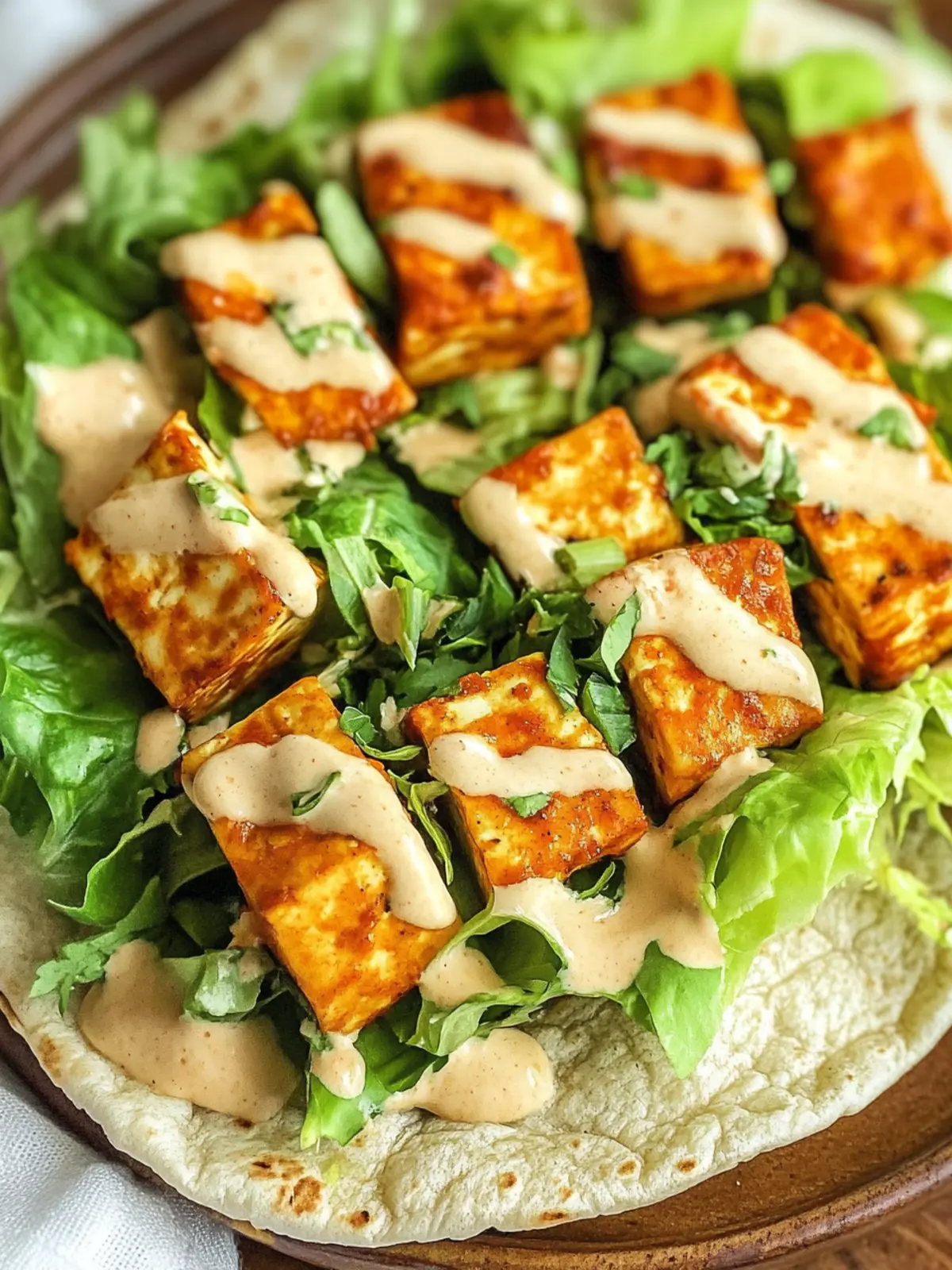 Spicy Buffalo Tofu Wraps for Quick Vegan Delights 5 Buffalo Tofu Wraps