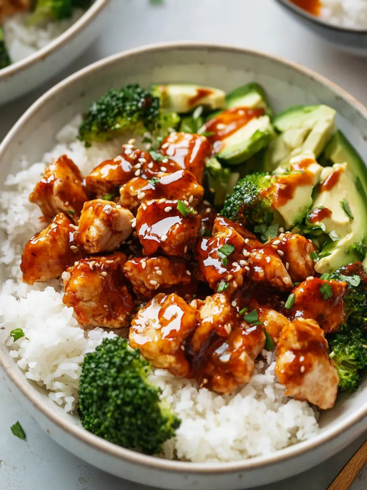Sticky Chicken Bowls: Your New Favorite Weeknight Dinner Delight 2 Sticky Chicken Bowls