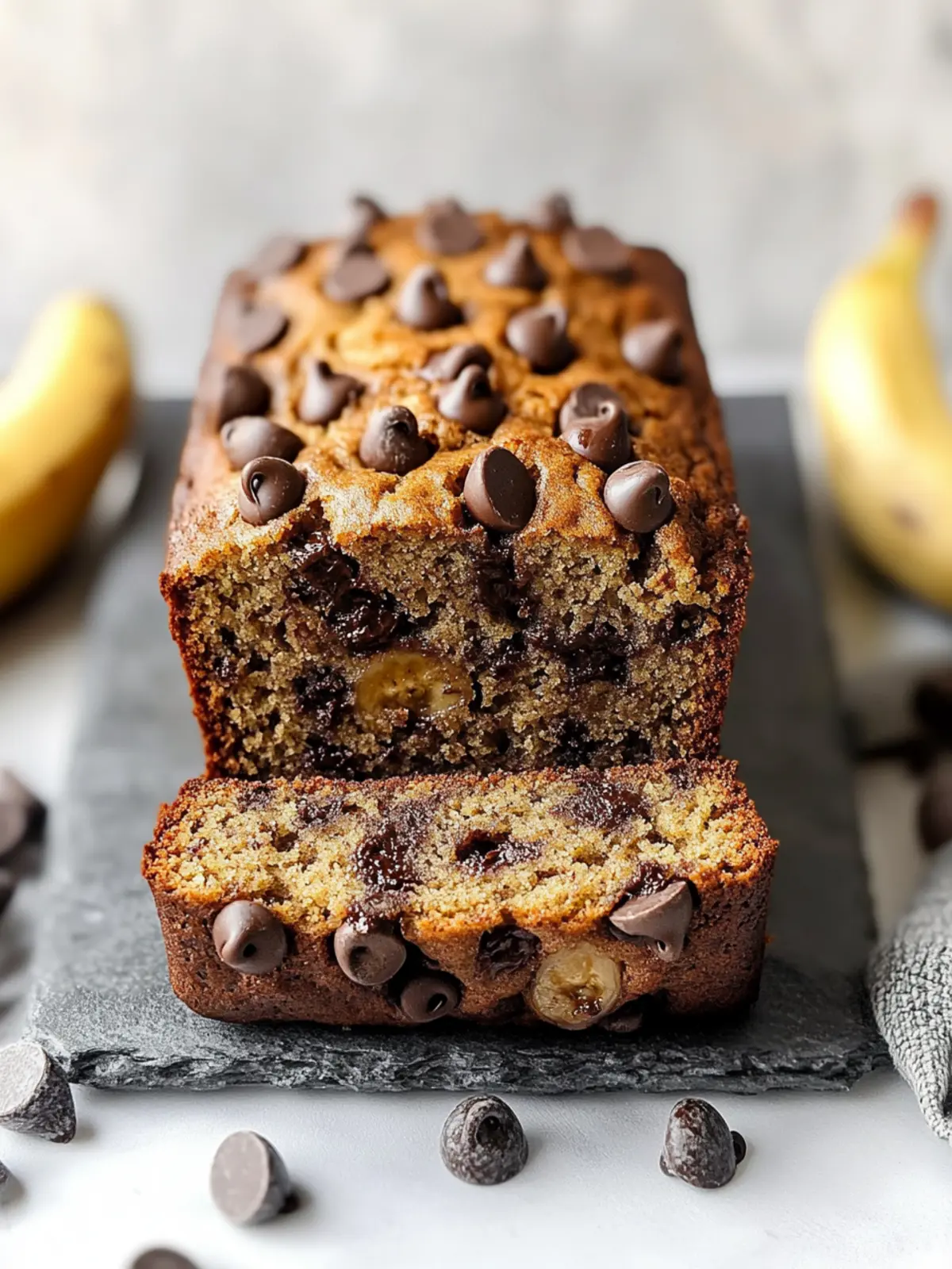 Moist Chocolate Chip Banana Bread for Irresistibly Soft Slices 5 Moist Chocolate Chip Banana Bread