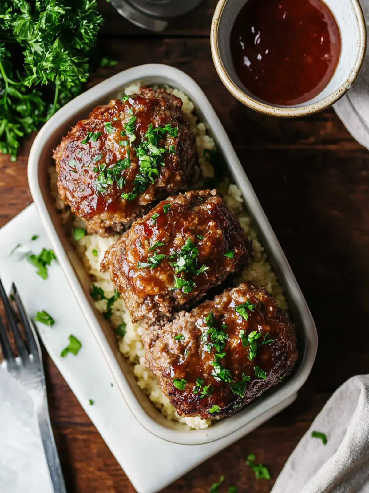 Savory Mini Meatloaf: A Comforting Twist for Family Nights 3 Mini Meatloaf
