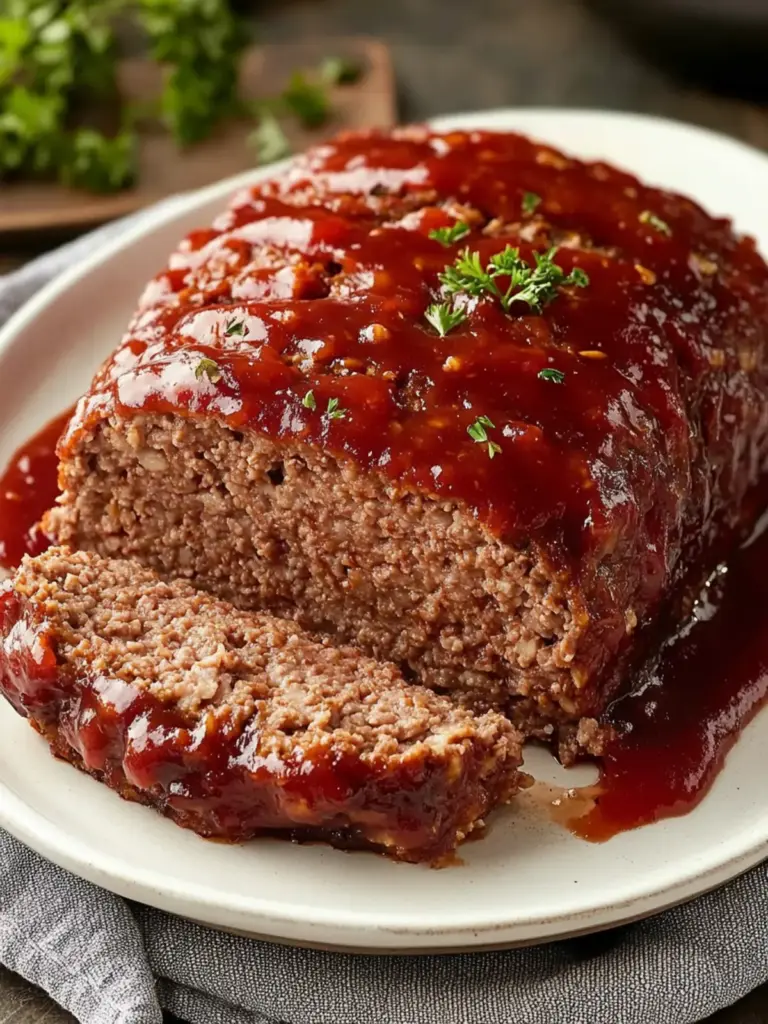 Grandma’s Quaker Oats Meatloaf