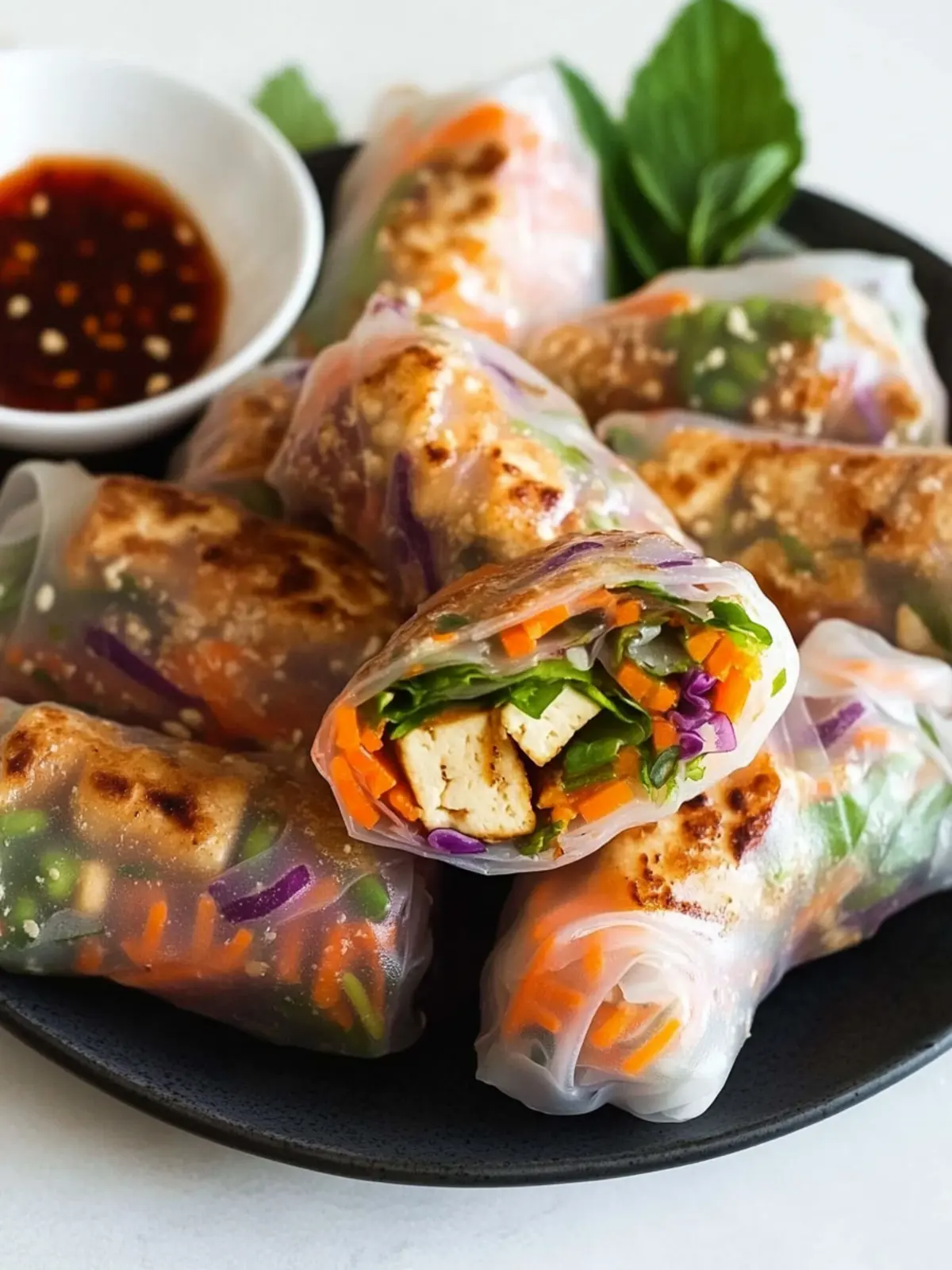 Healthy Tofu Spring Rolls That Brighten Your Snack Game 5 Healthy Tofu Spring Rolls
