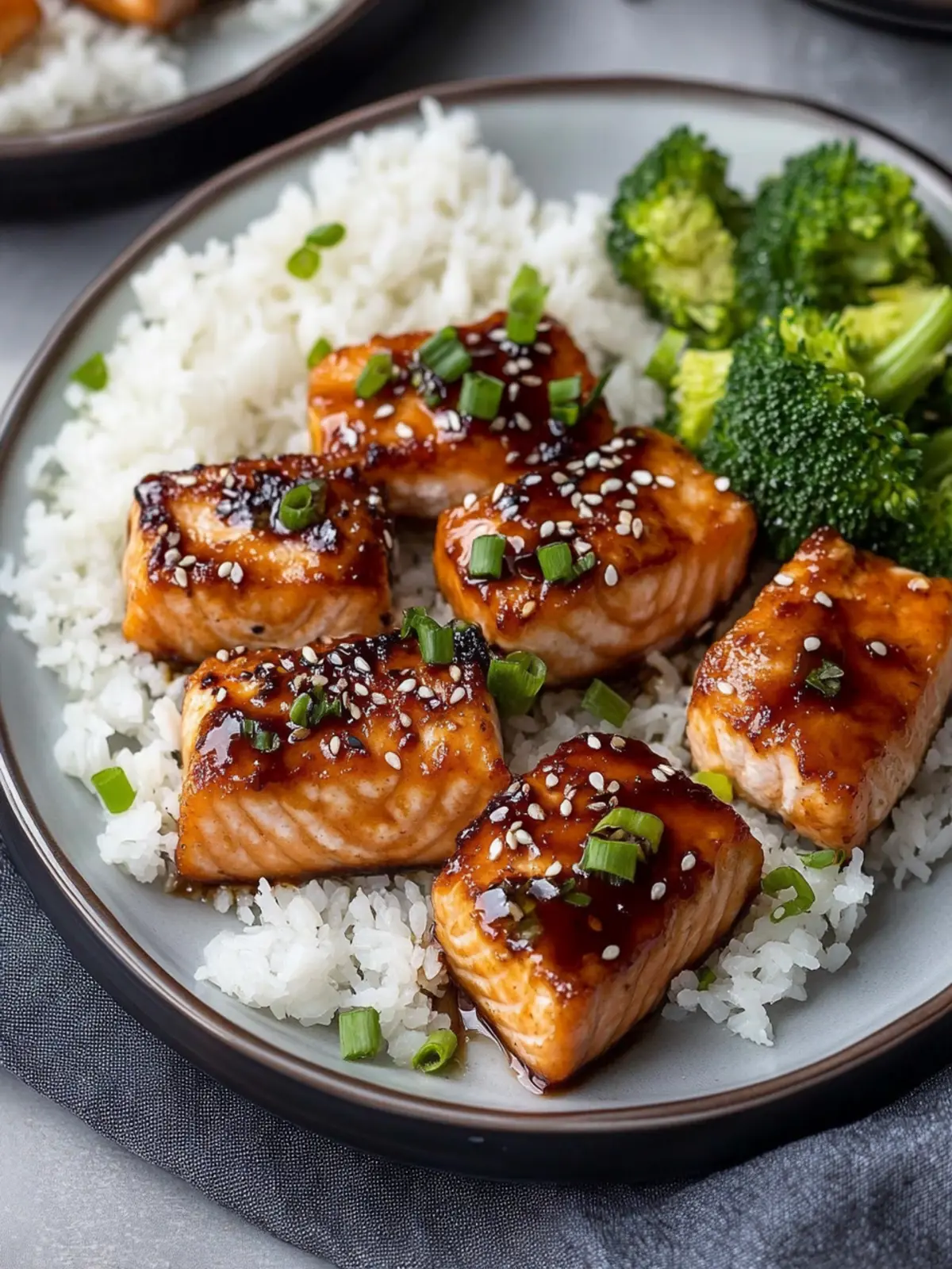 Air Fryer Teriyaki Salmon Bites That Wow Your Tastebuds 4 Air Fryer Teriyaki Salmon Bites