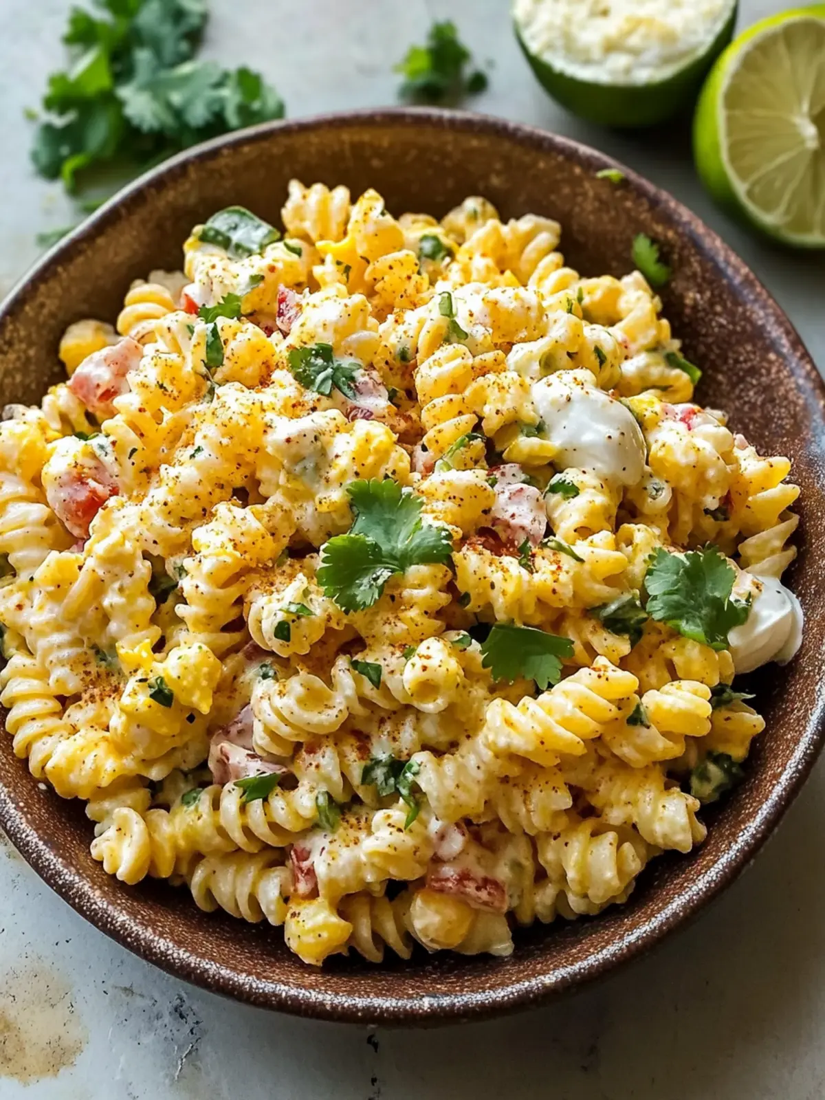 Elote Pasta Salad Greek Yogurt: A Creamy Summer Delight 3 Elote Pasta Salad Greek Yogurt