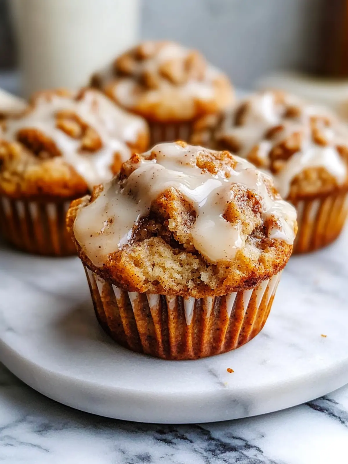 Cinnamon Roll Protein Muffins That Make Mornings Delightful 3 Cinnamon Roll Protein Muffins