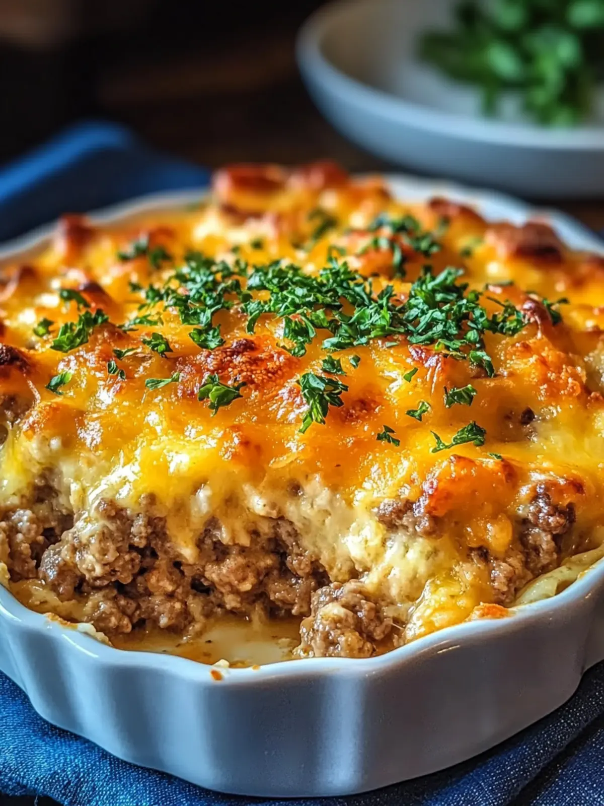Cheddar Bay Hamburger Casserole: Quick Comfort for Busy Nights 4 Cheddar Bay Hamburger Casserole