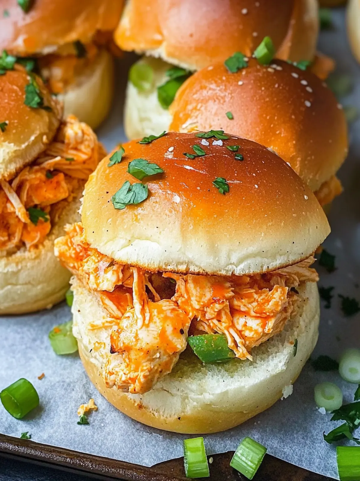 Irresistible Spicy Buffalo Chicken Sliders You’ll Love 4 Spicy Buffalo Chicken Sliders
