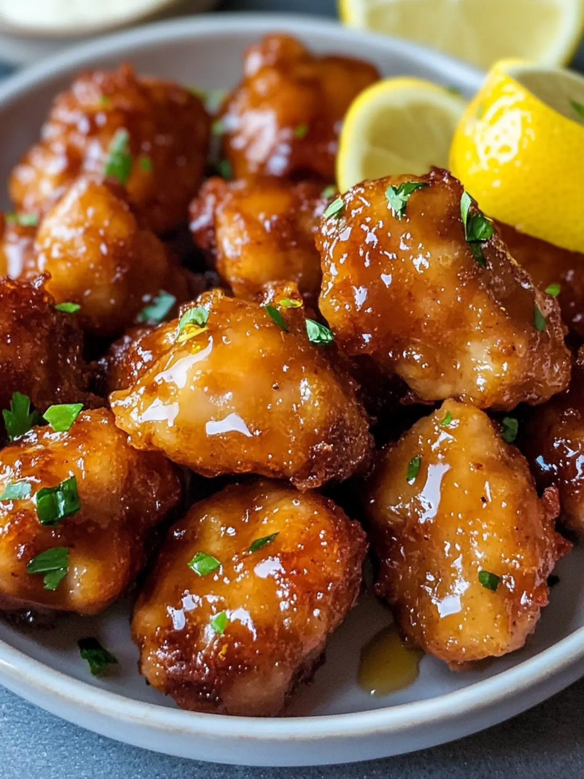 Crispy Air Fryer Hot Honey Lemon Chicken Bites You’ll Love 4 Air Fryer Hot Honey Lemon Chicken Bites