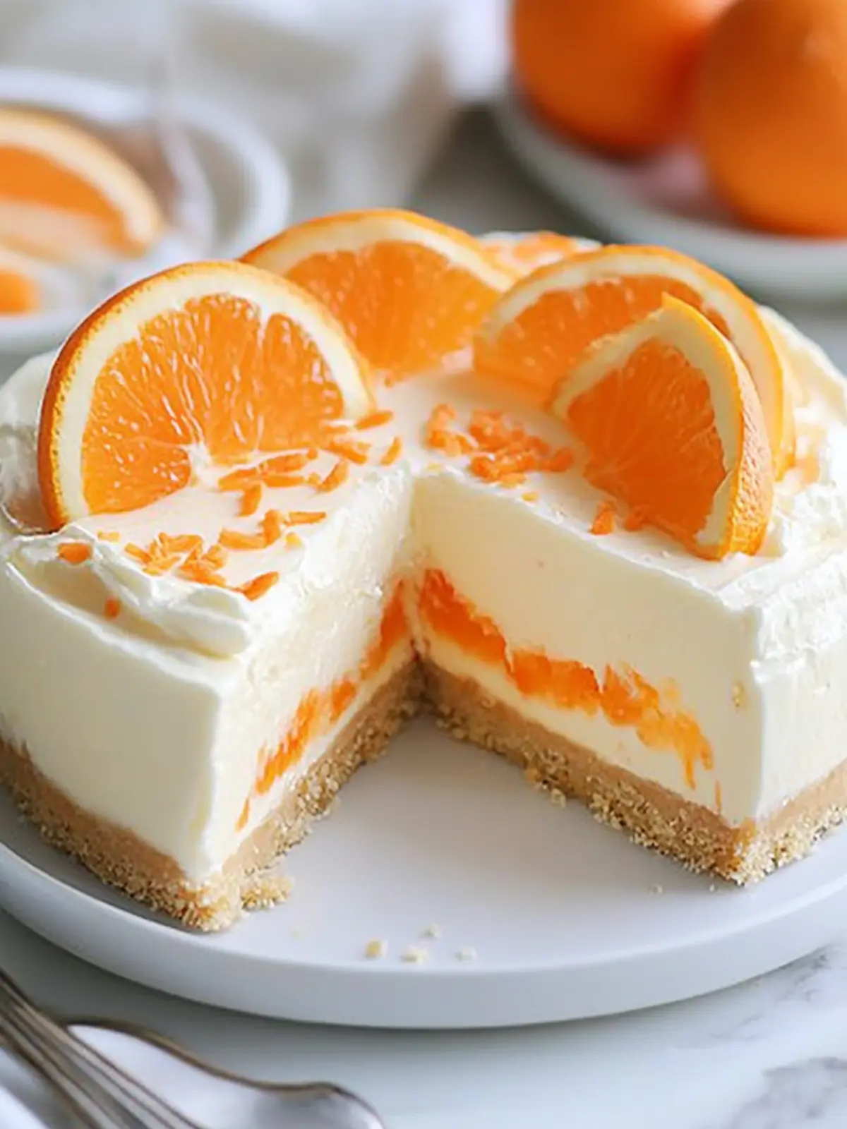 Luscious Orange Creamsicle Cheesecake You’ll Adore 5 Orange Creamsicle Cheesecake