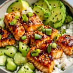 Sweet and Spicy Honey Sriracha Salmon Bowls You’ll Crave 9 Honey Sriracha Salmon Bowls