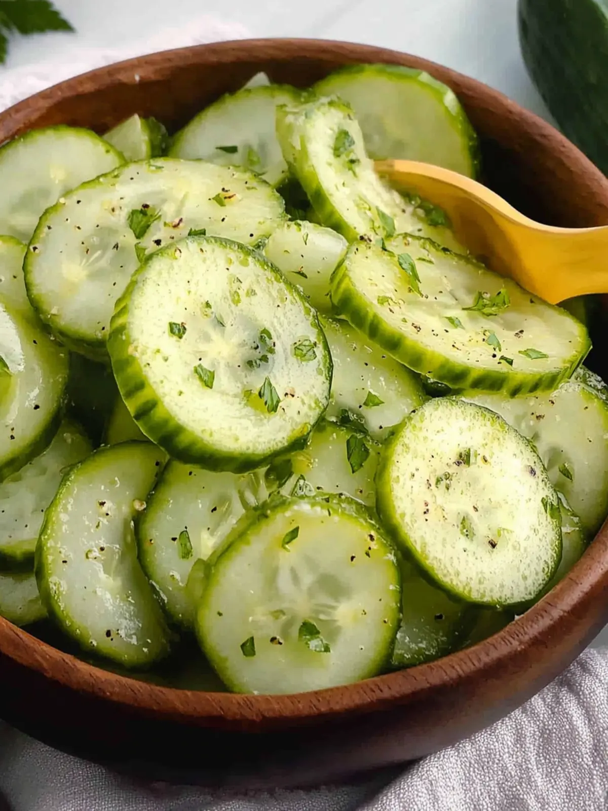 Refresh Your Day with Quick Cucumber Salad Delight 3 Quick Cucumber Salad
