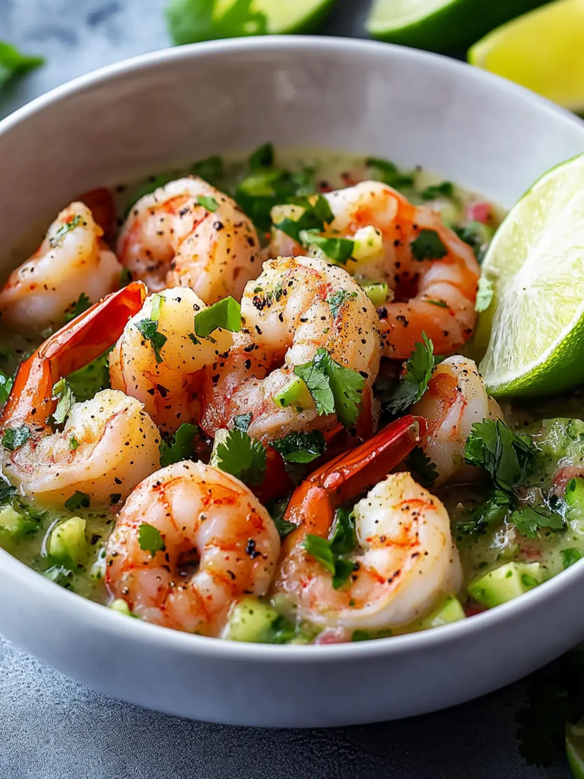 Delicious Shrimps in Culichi Salsa: A Dairy-Free Delight 4 Shrimps in Culichi Salsa