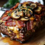 Irresistible Swiss Bacon Mushroom Meatloaf for Cozy Dinners 6 Swiss Bacon Mushroom Meatloaf